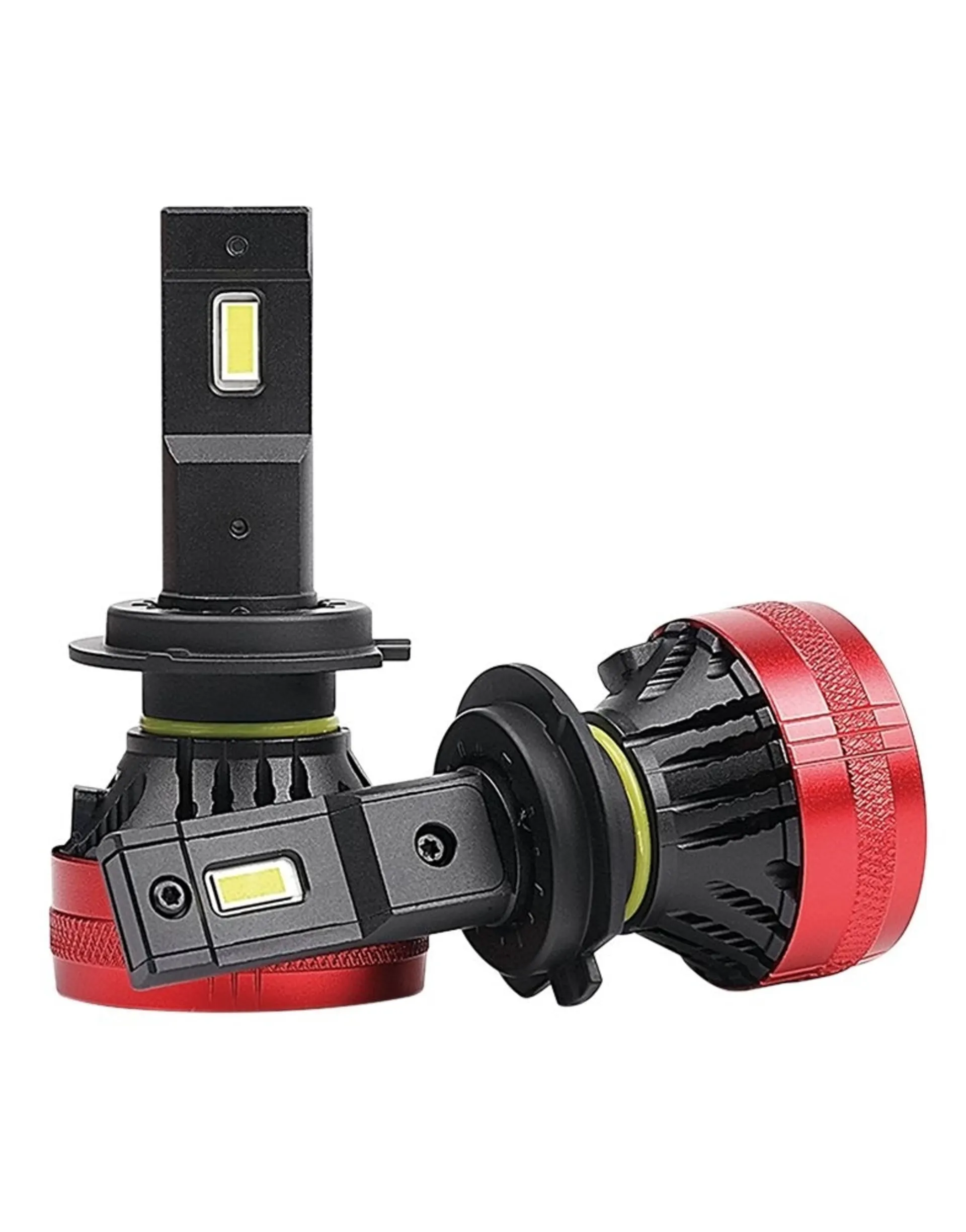2 Stk. H11 / H9 / H8 LED-Lampen 12 V 5’000 lm PGJ19-2, 55 W, 6’500 K, CAN-Bus kompatibel - sehr hell