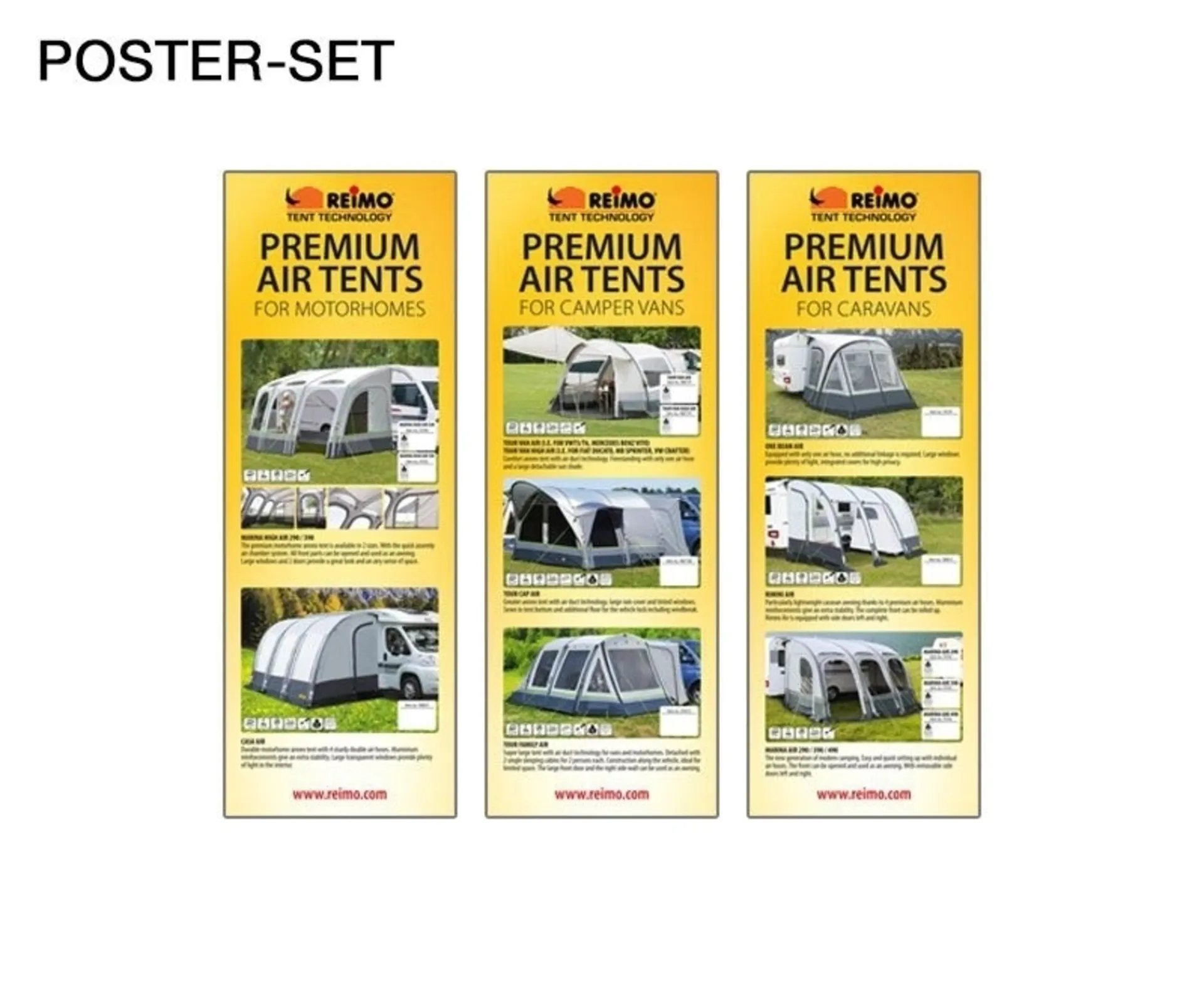 Englisch Poster Set mit 13 Postern (Masse 420x1189mm)