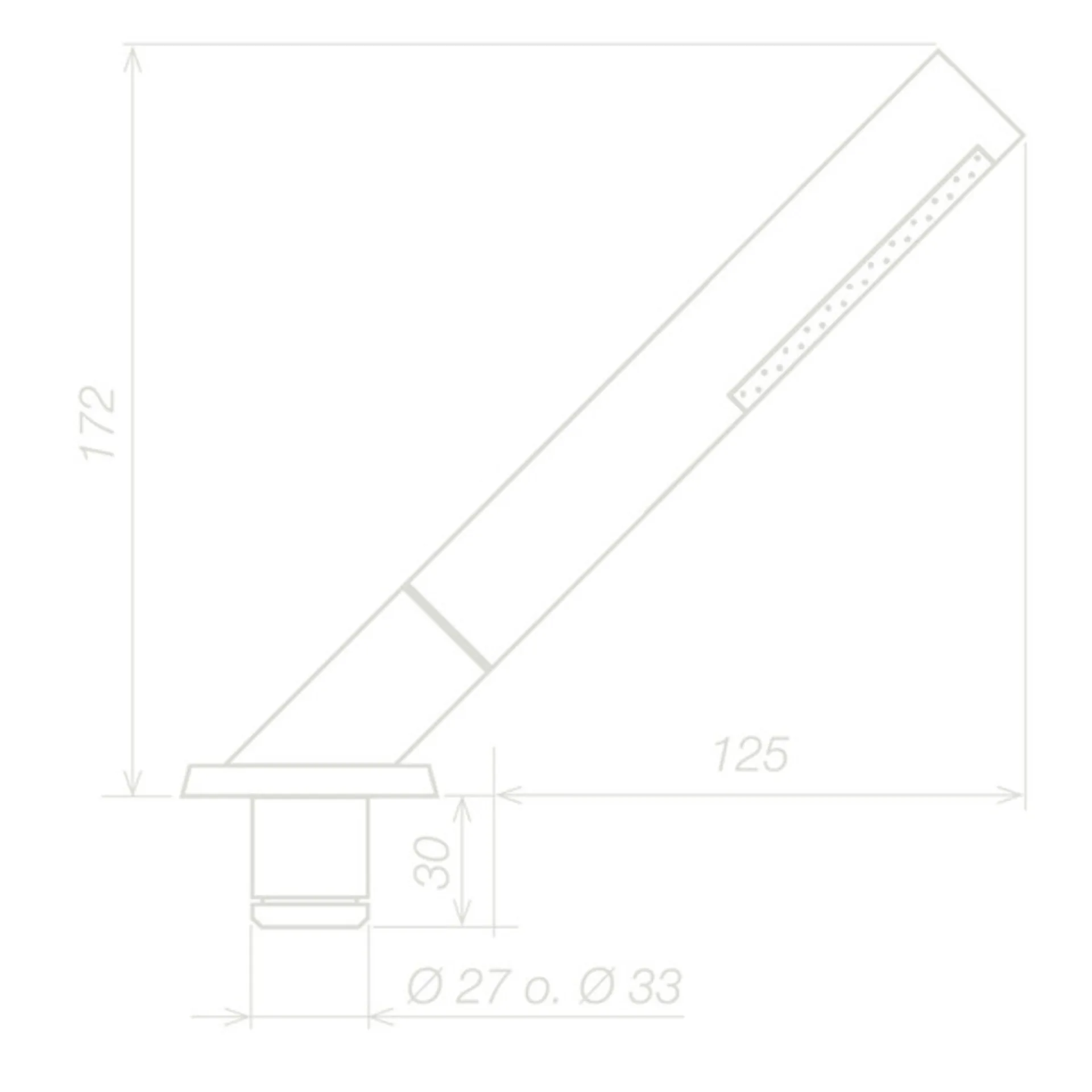 Duschset TREND E - Mit 3/8" Anschluss