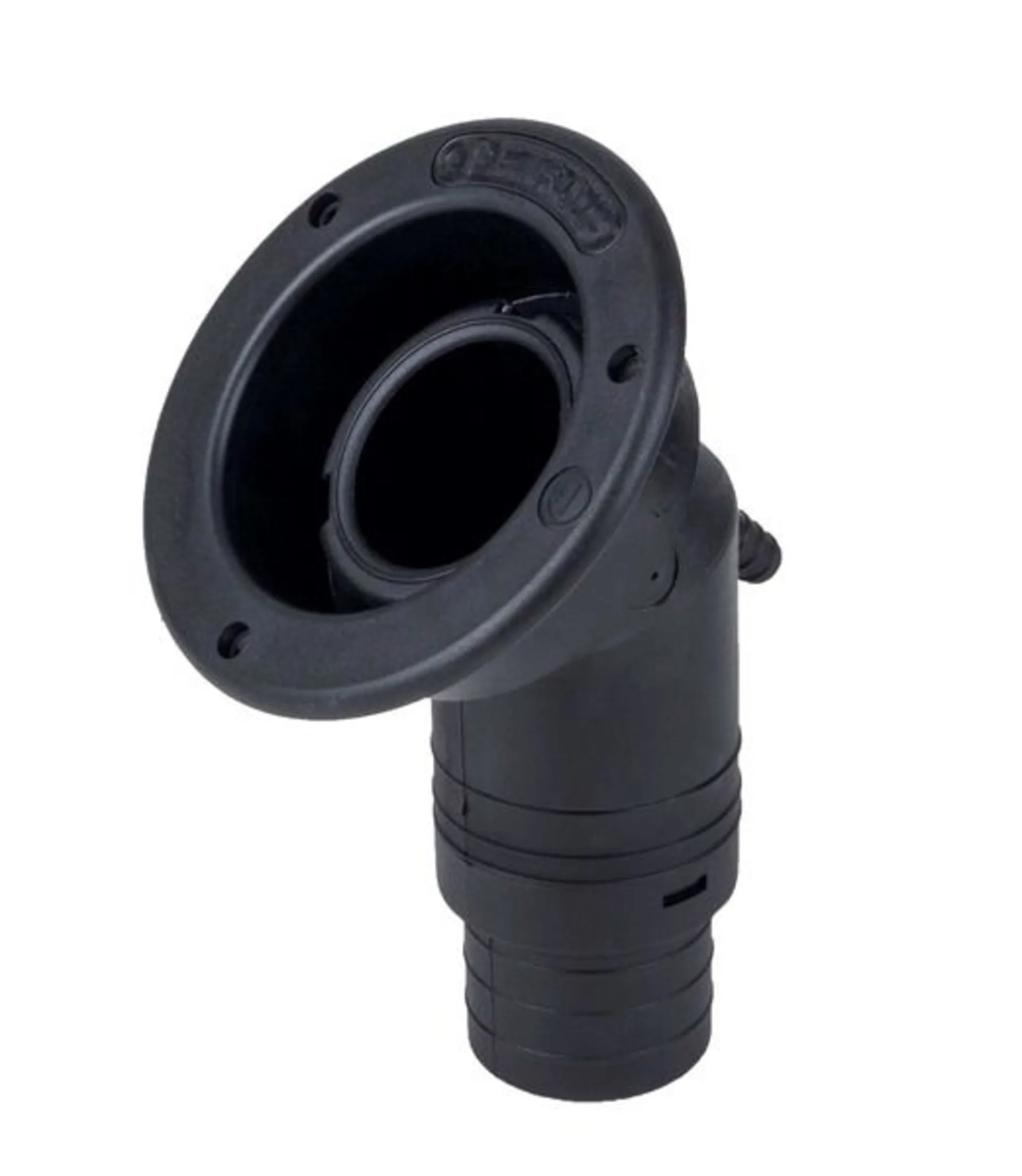 Tubulure de remplissage diesel 40mm de long noir