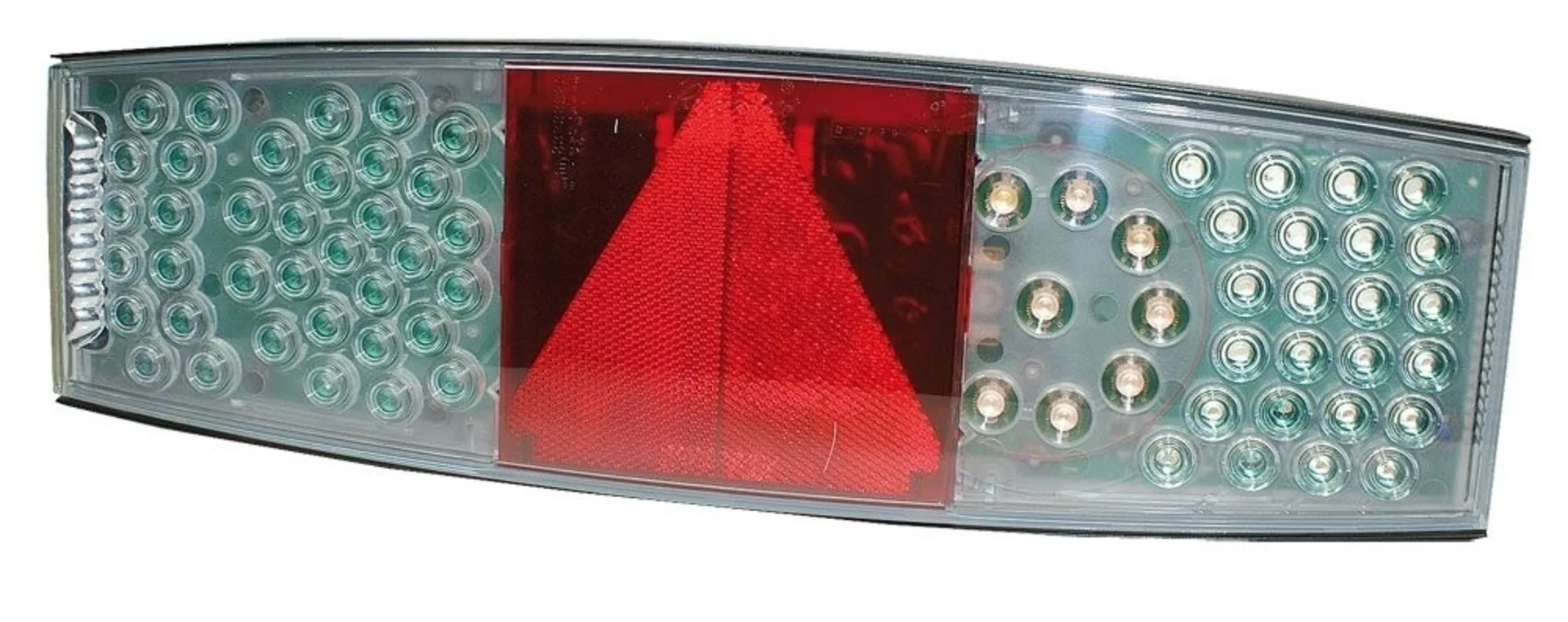 Rubbolite - LED-Schlussleuchte 24 V links 445 x 140 x 30 mm, mit Widerstand Rubbolite - LED-Schlussleuchte 24 V links 445 x 140 x 30 mm, mit Widerstand