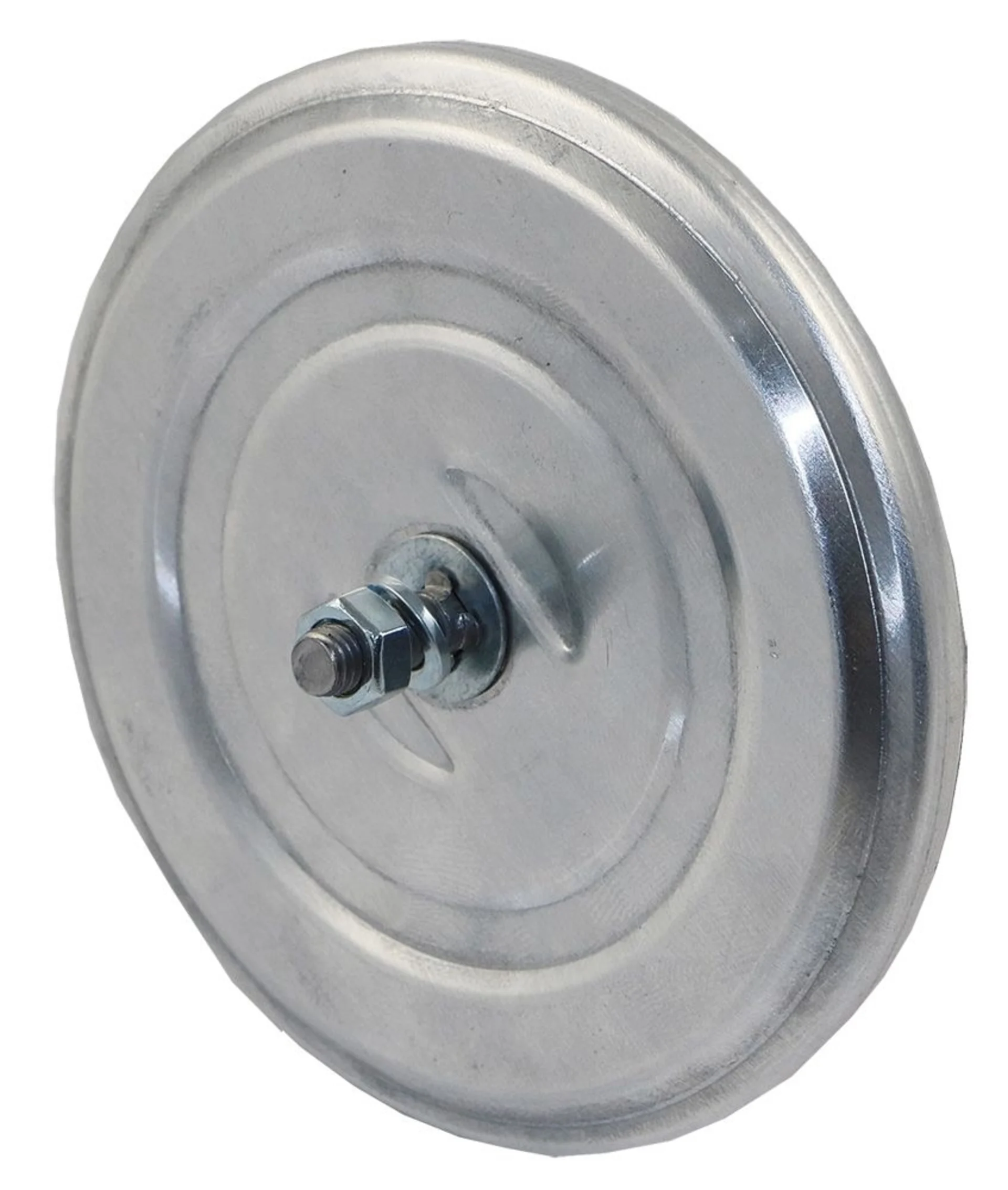 WEGU Rückstrahler rot mit Alu-Rahmen ø80mm ø 80mm, Zentralschraube M5 x 13