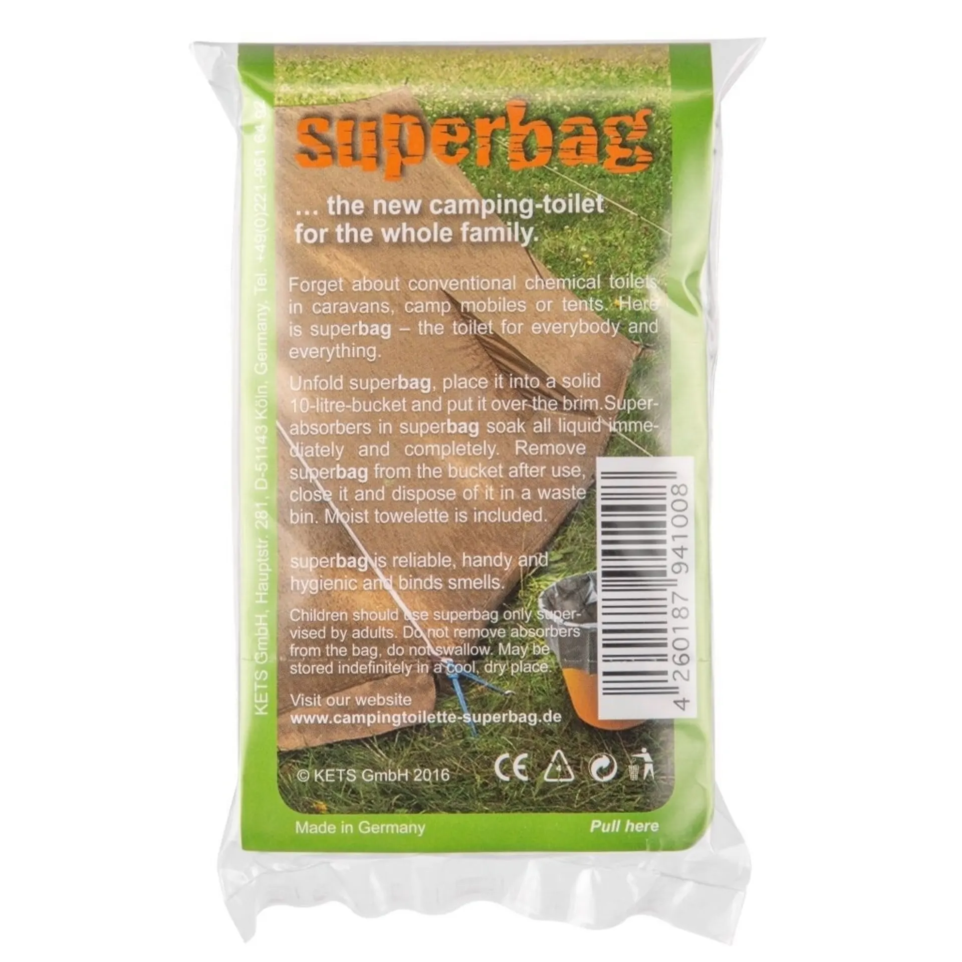 Superbag Taschen-WC 2er Set