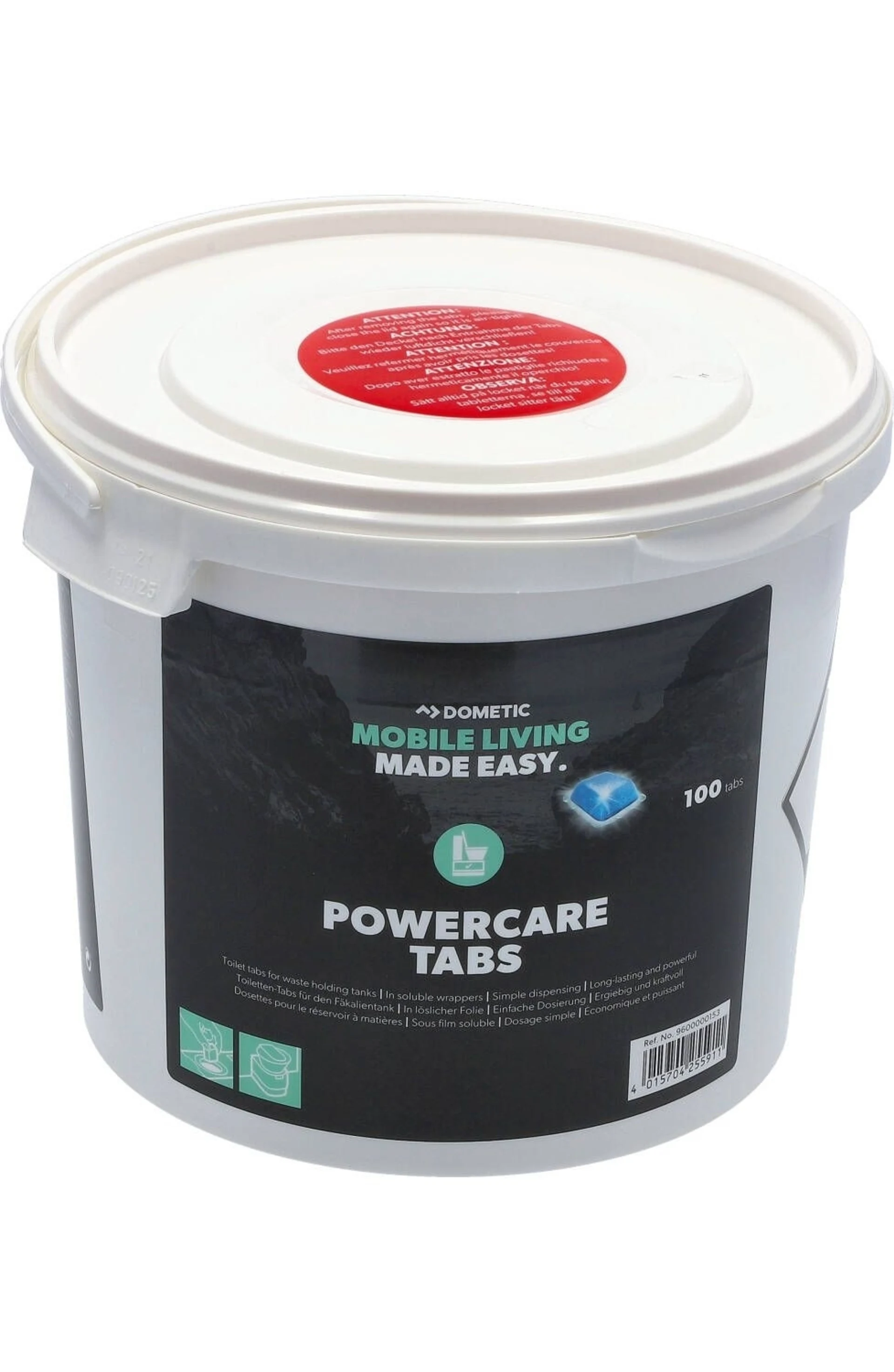 Dometic Power Care Tabs Dans Le Seau