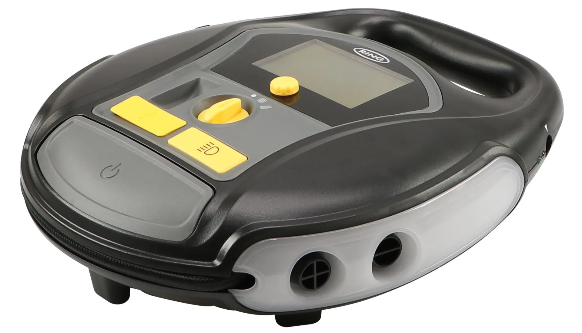 Anneau : pompe à pneu numérique à batterie 50mm 12 V, 15 A, 180 W Anneau : pompe à pneu numérique à batterie 50mm 12 V, 15 A, 180 W