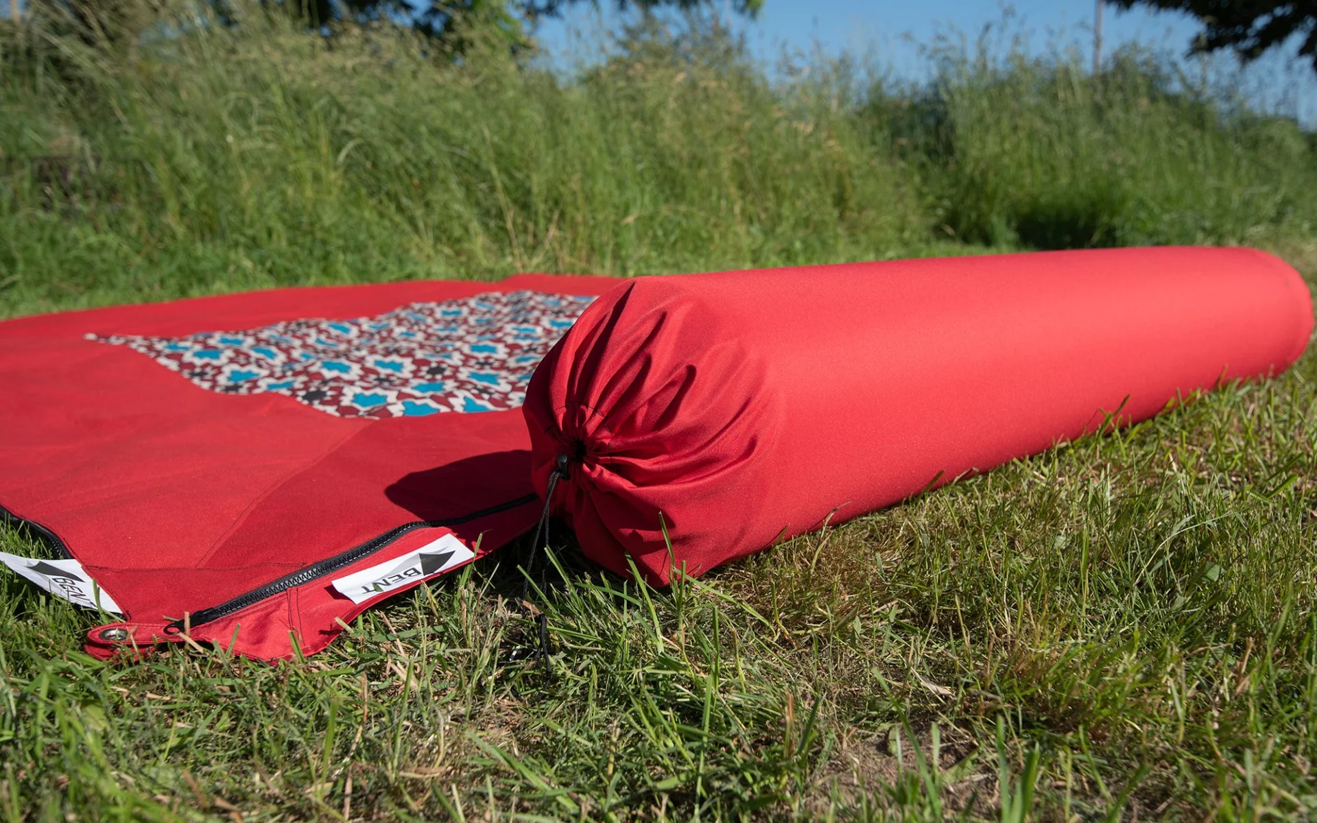 Bent rouleau de coussin Zip-XL Lounger barbados cherry