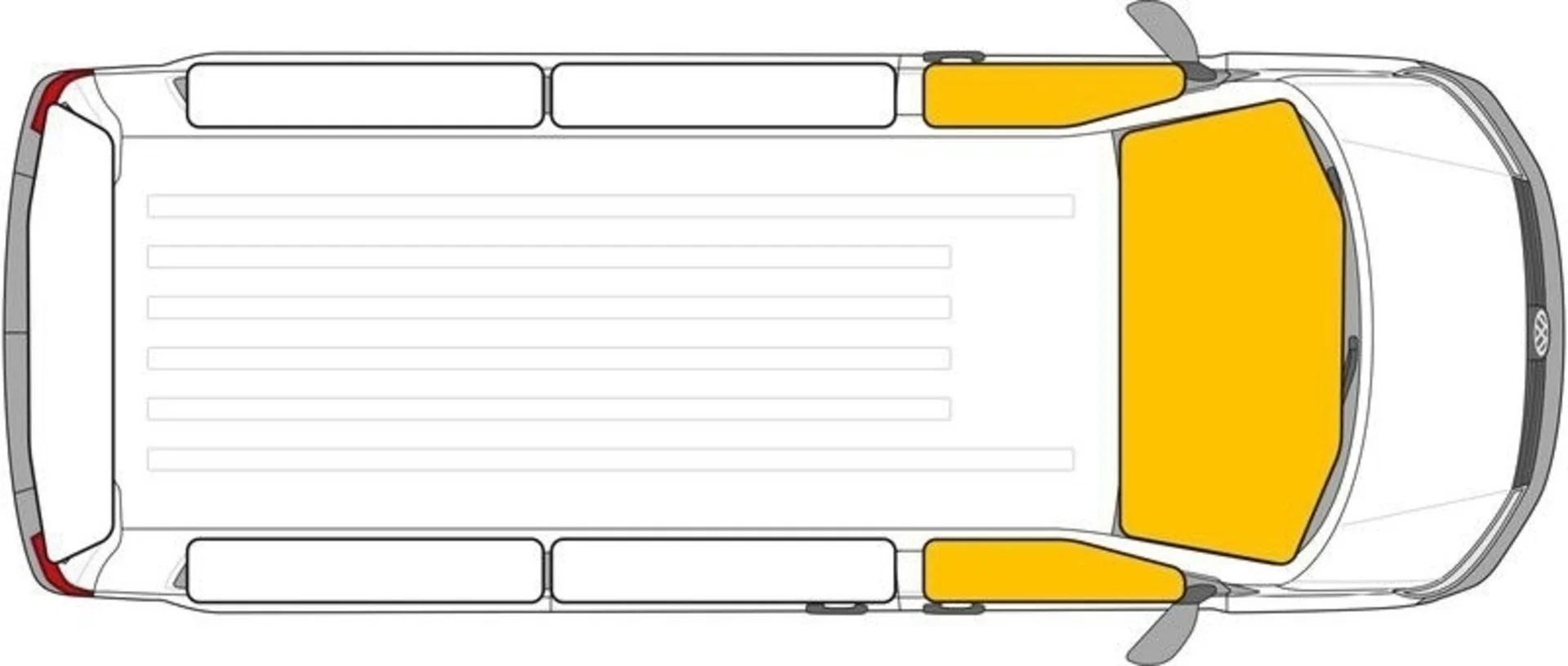 Tapis thermique Isoflex pour Renault Master cabine et porte arrière