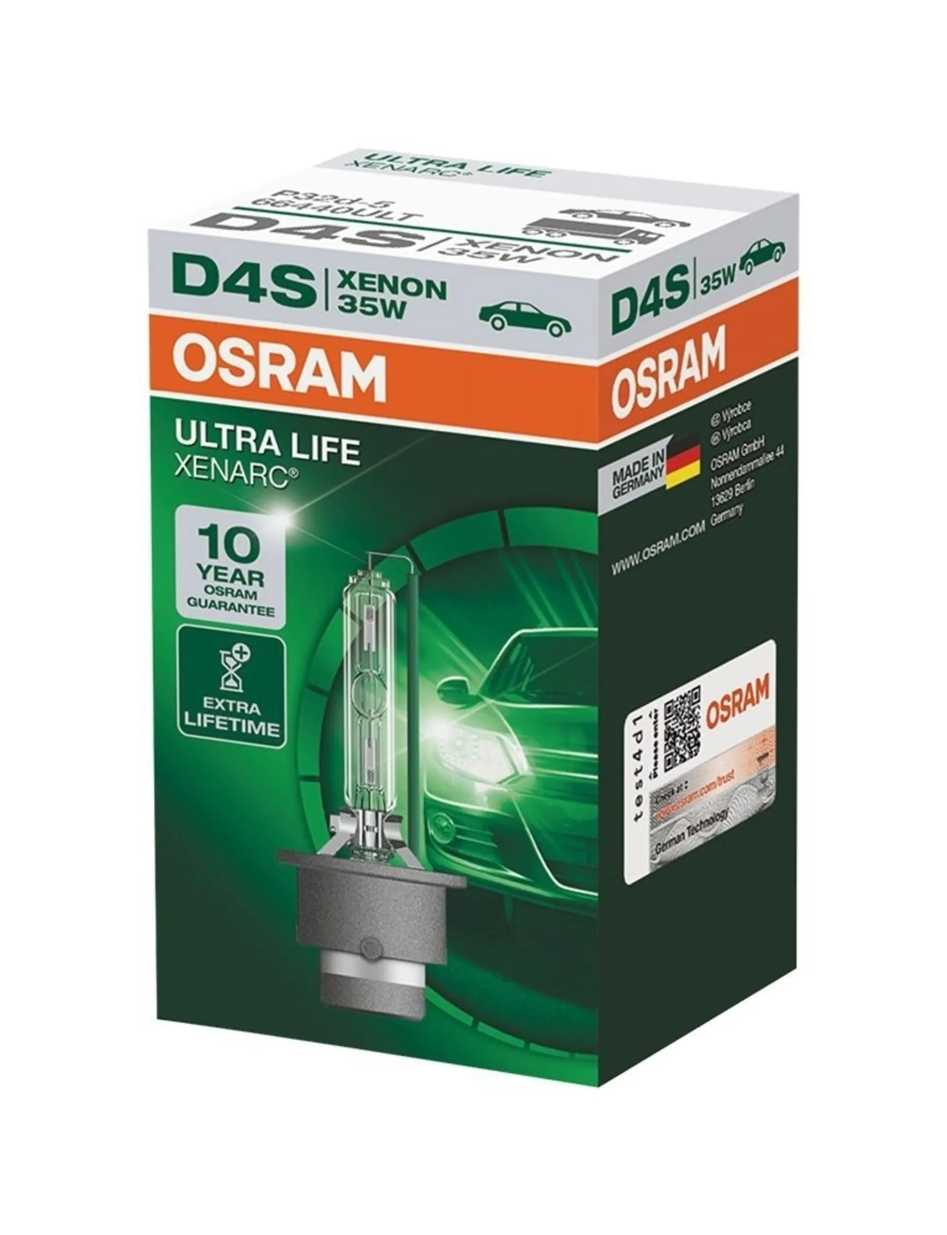 Osram Gasentladungslampe D4S Xenarc Ultra Life Box