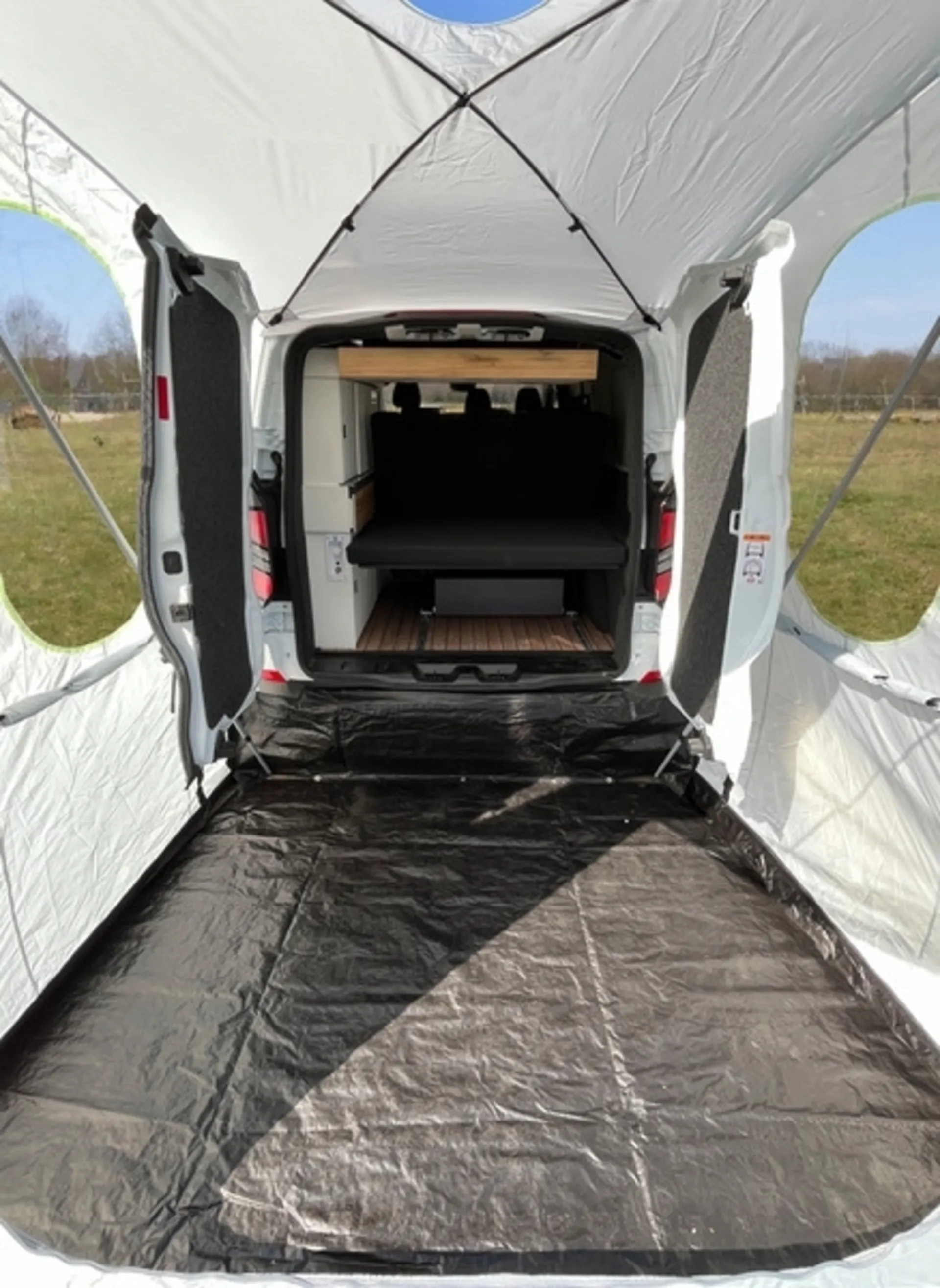 Heckzelt UPGRADE DOME PREMIUM
