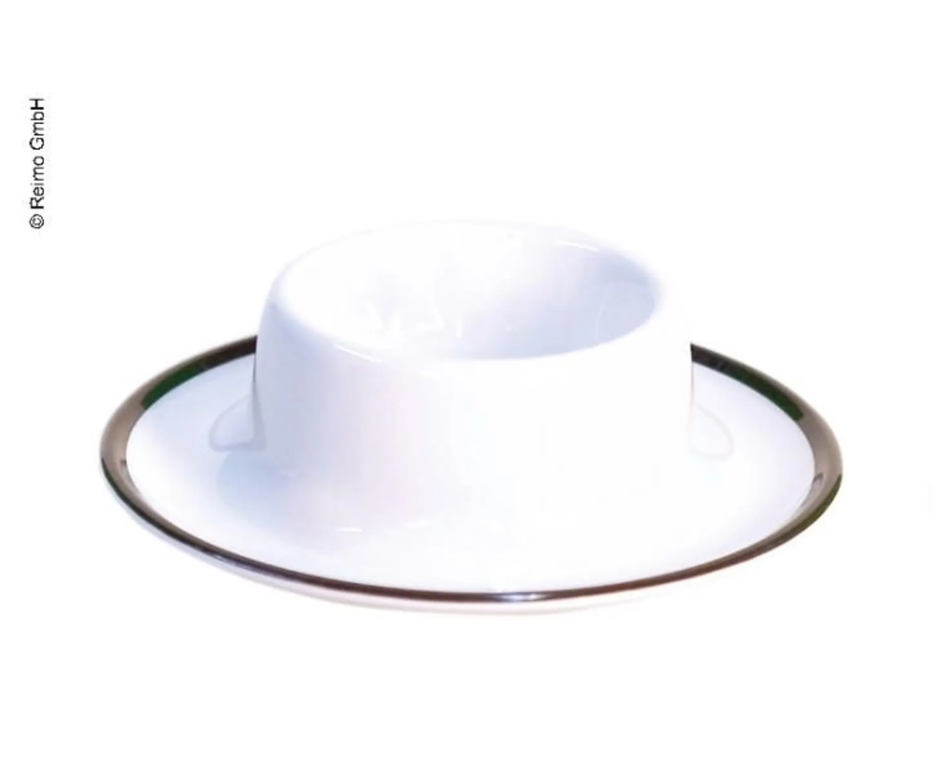 Melamin Eierbecher LINEA schwarz, 4er Set, Gimex