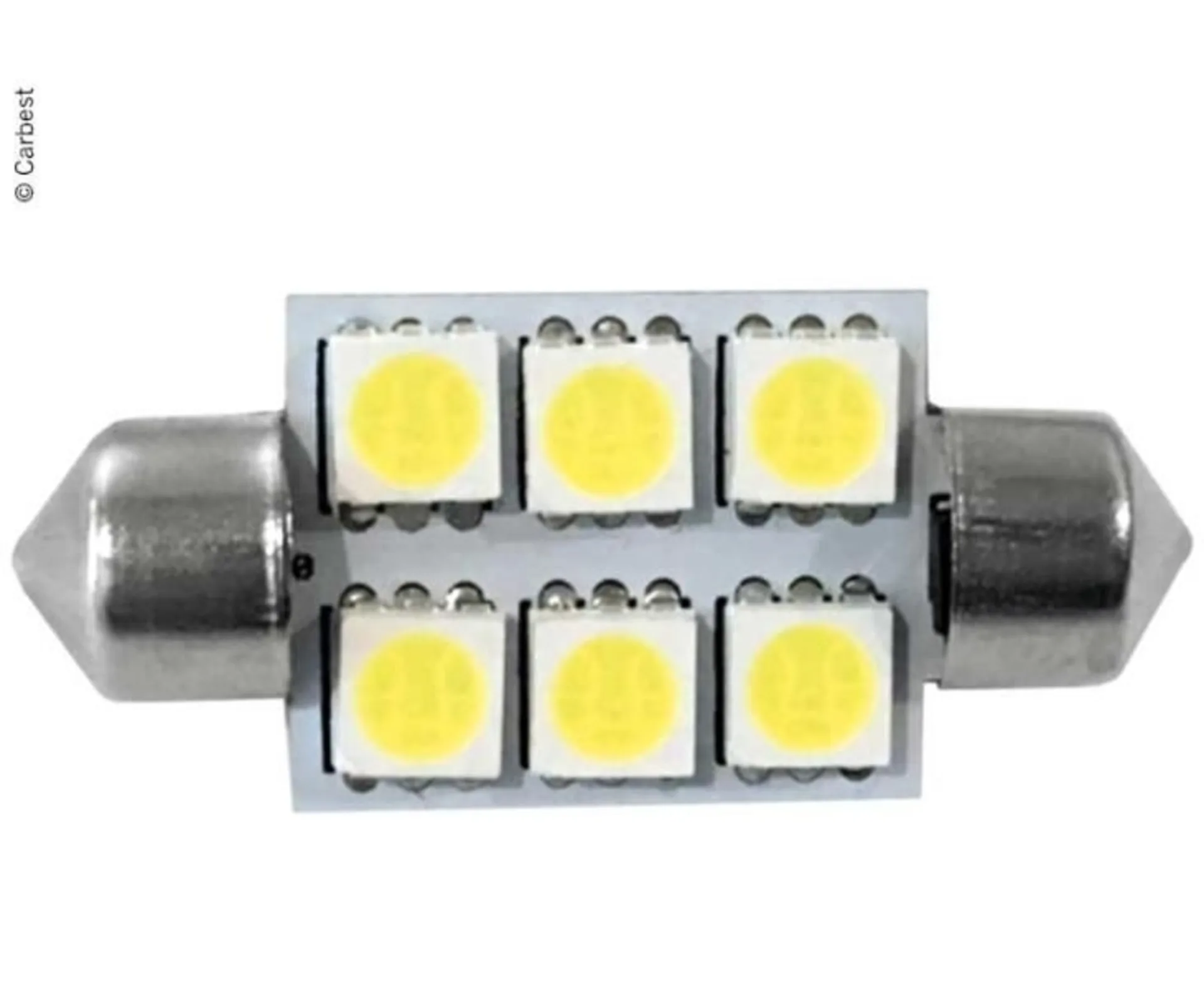 LED soffite, 1,5W, 110 LUMEN, 6 CHAUDES SMD