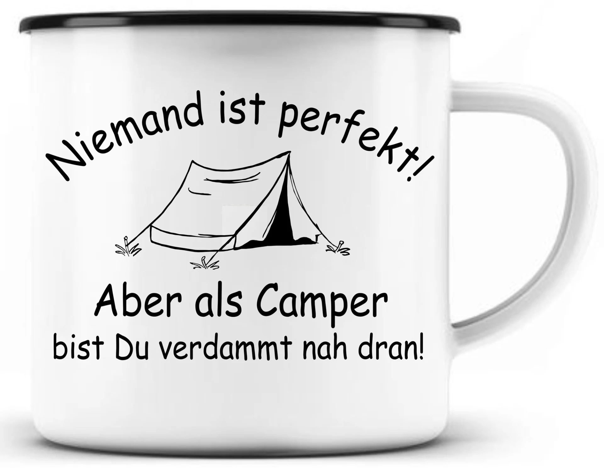 Just Camper Mug Personne n'est parfait