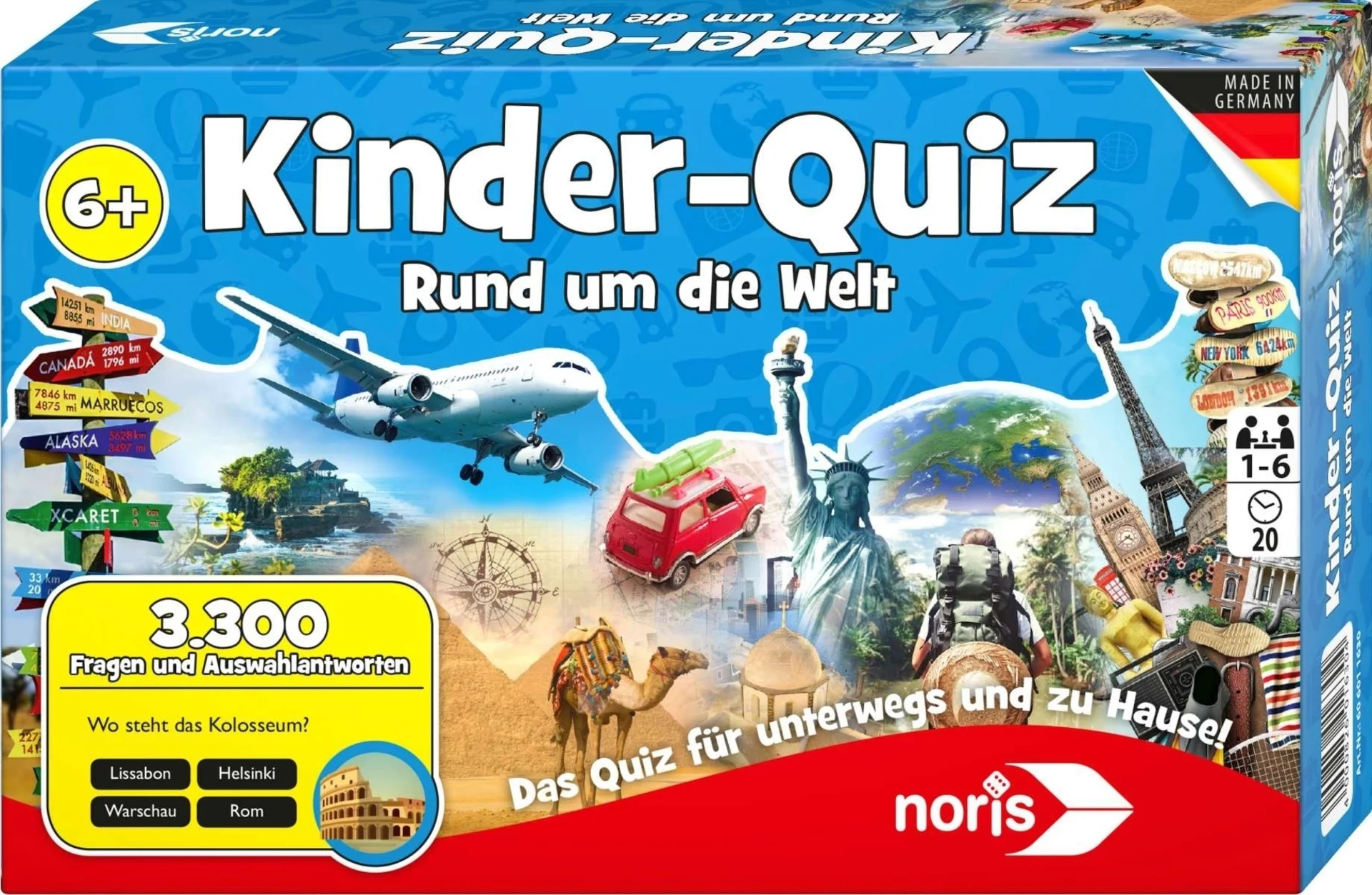 Quiz pour enfants intelligents Autour du monde