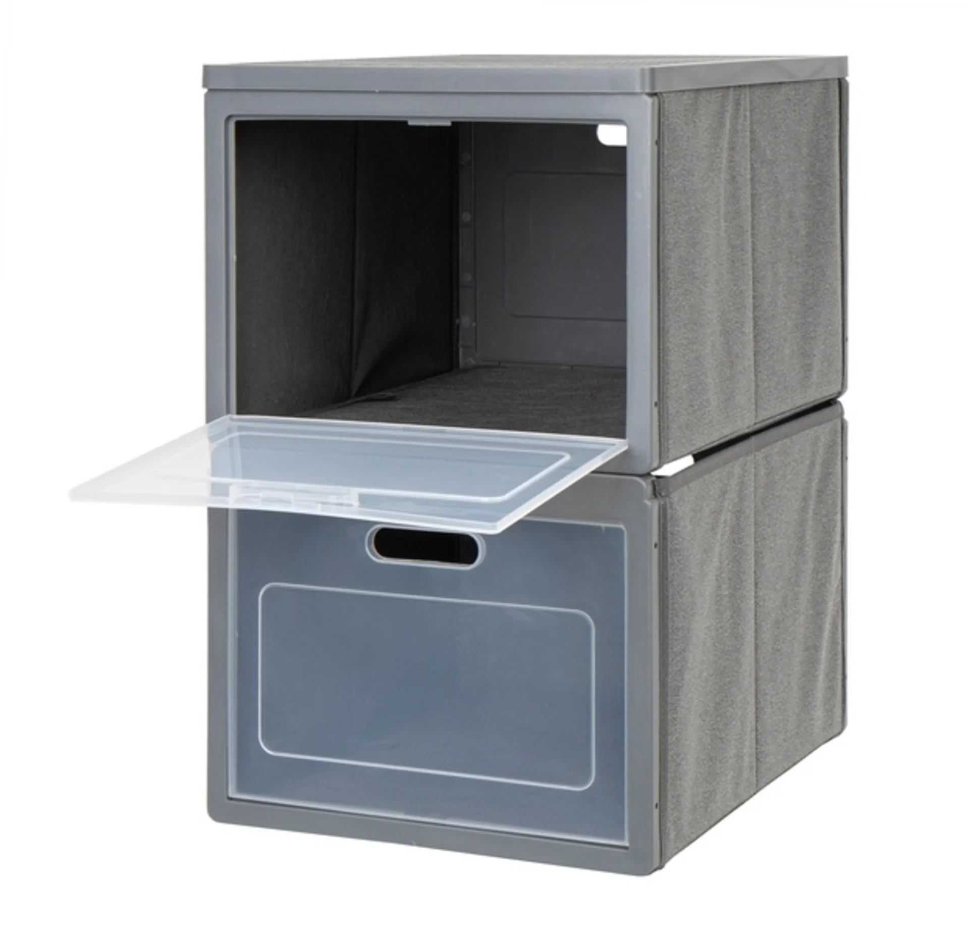 Armoire pliante Box 2 - Armoire de camping à 2 compartiments