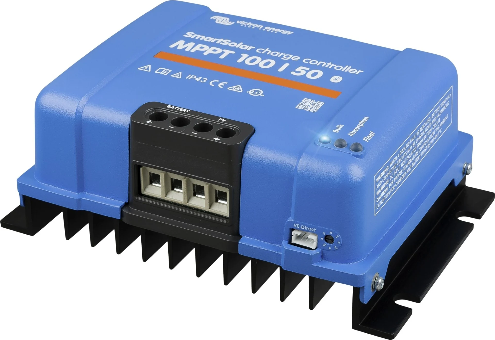 Victron SmartSolar MPPT 100/50 mit Bluetooth-Steuerung Solar-Laderegler 100 V / 50 A