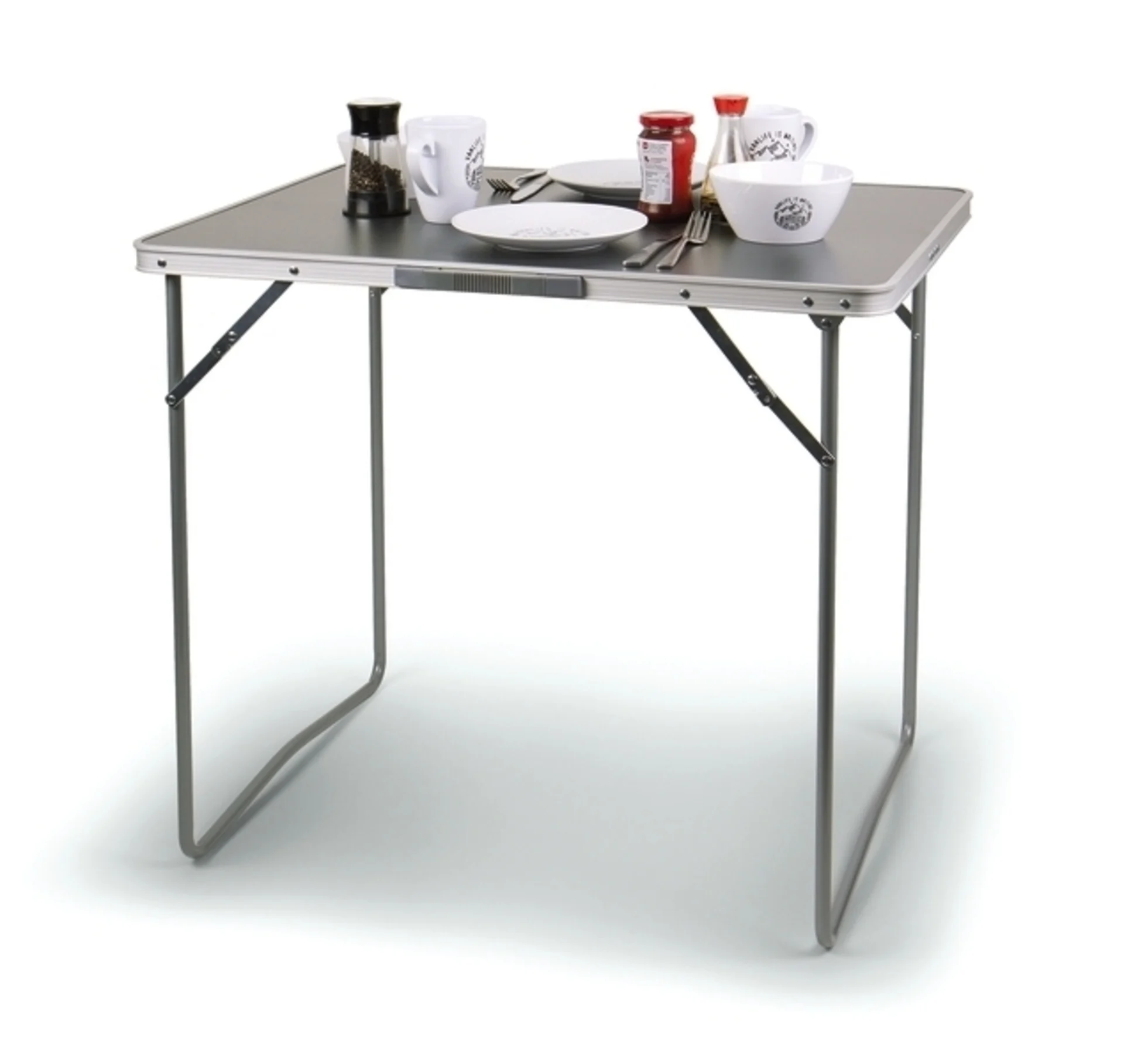 Table de camping Jesper 80x60cm Dark Grey