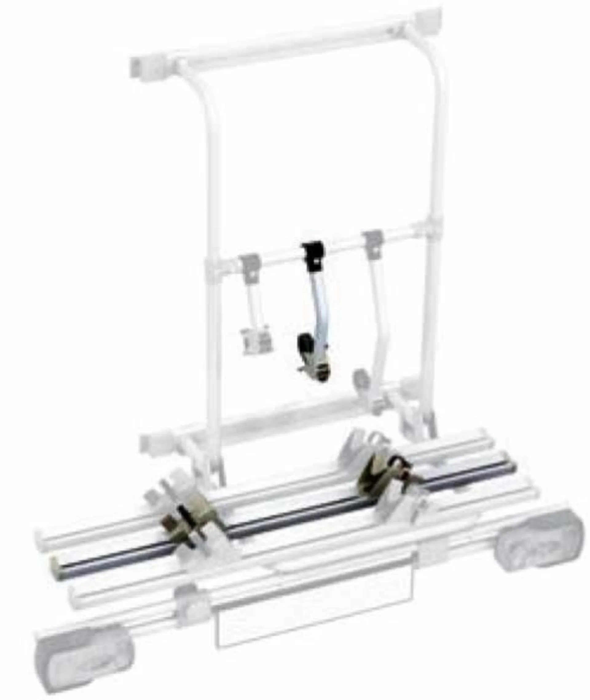 Kit d'extension de porte-vélos arrière EuroCarry pour 3, roue (uniquement pour le porte-vélos arrière EuroCarry modèle 44043 et le kit d'extension E3451)