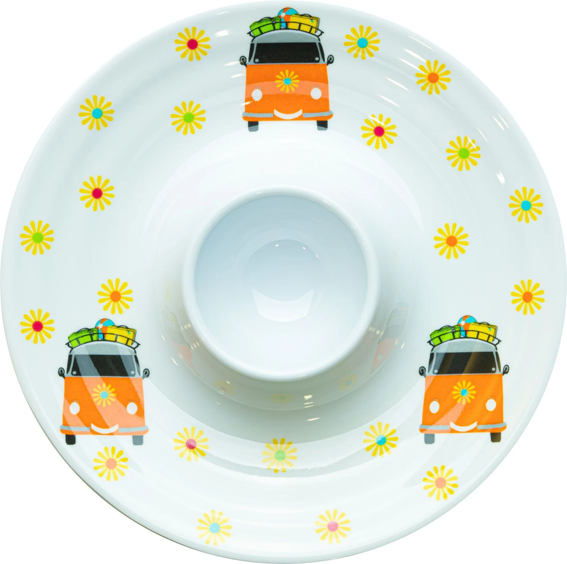 Flamefiled Camper Smiles Eierbecher-Set 4-tlg.