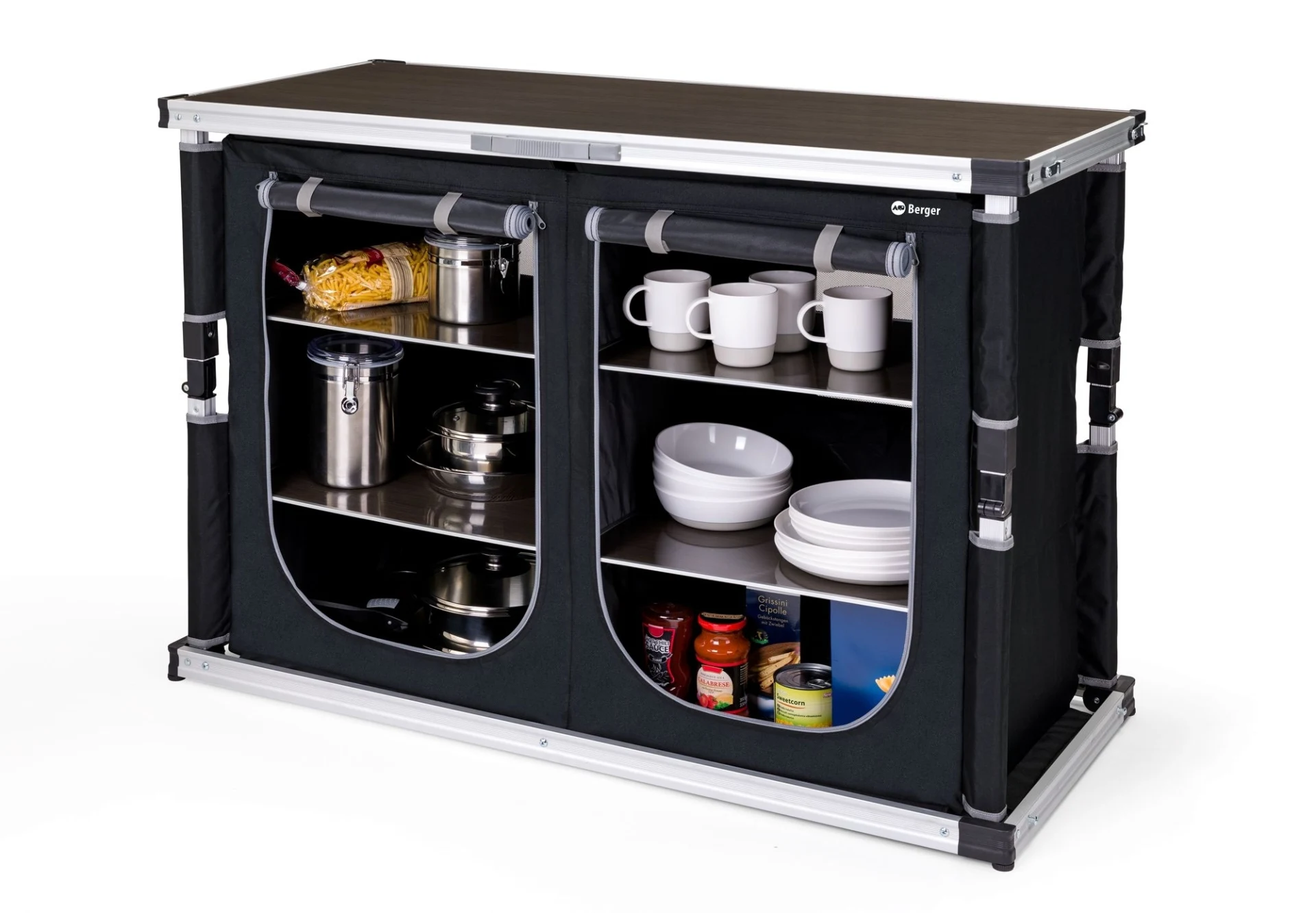 Berger Tampere coffre / armoire de camping pliable L