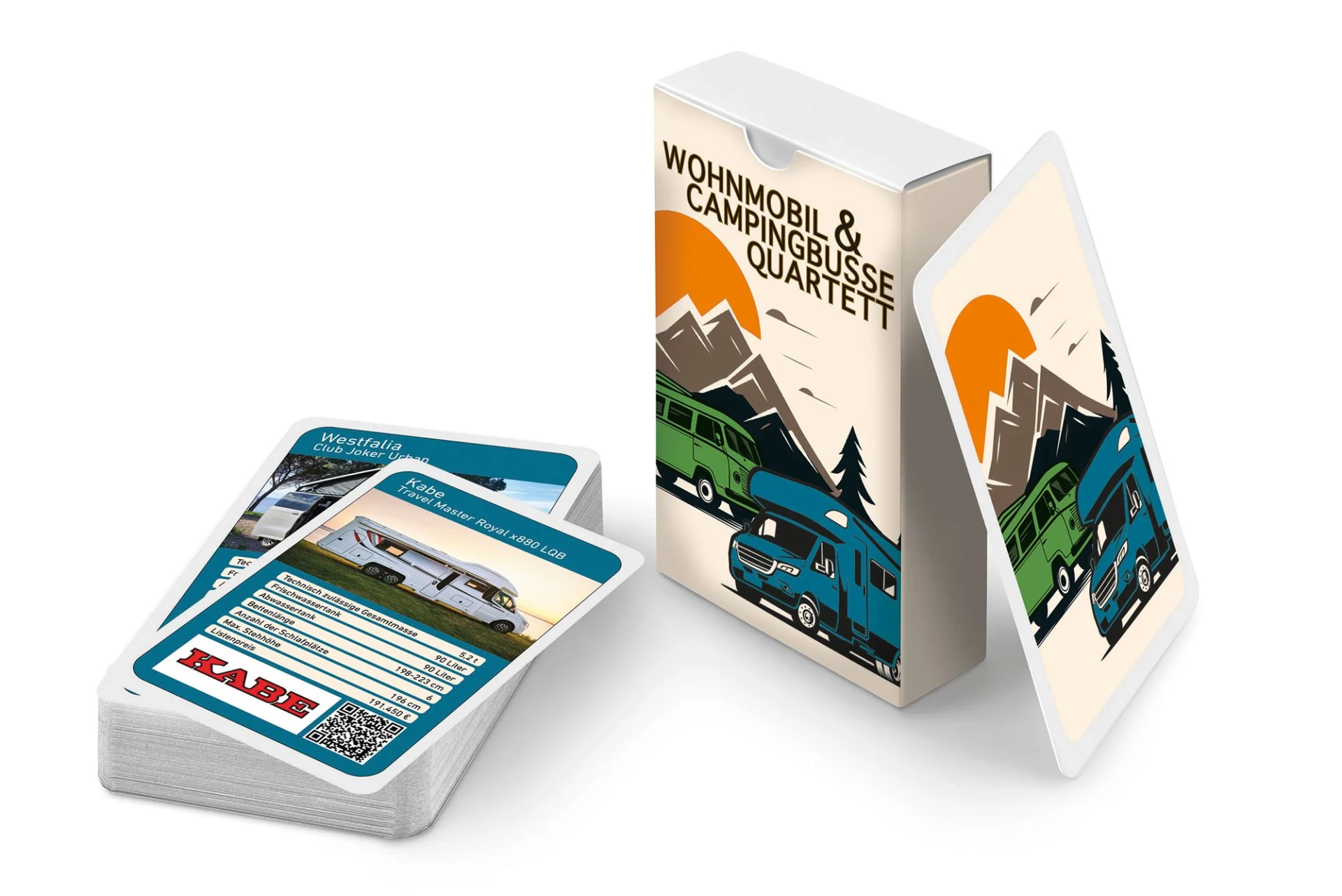 Dolde Medien Quartettspiel Wohnmobil und Campingbusse Quartett