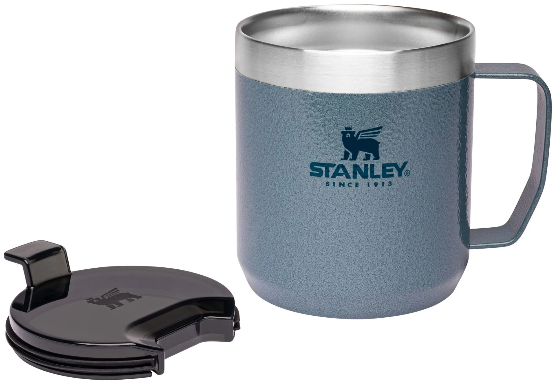 Stanley Campingbecher Stay-Hot Camp Mug 350 ml Hammertone Ice