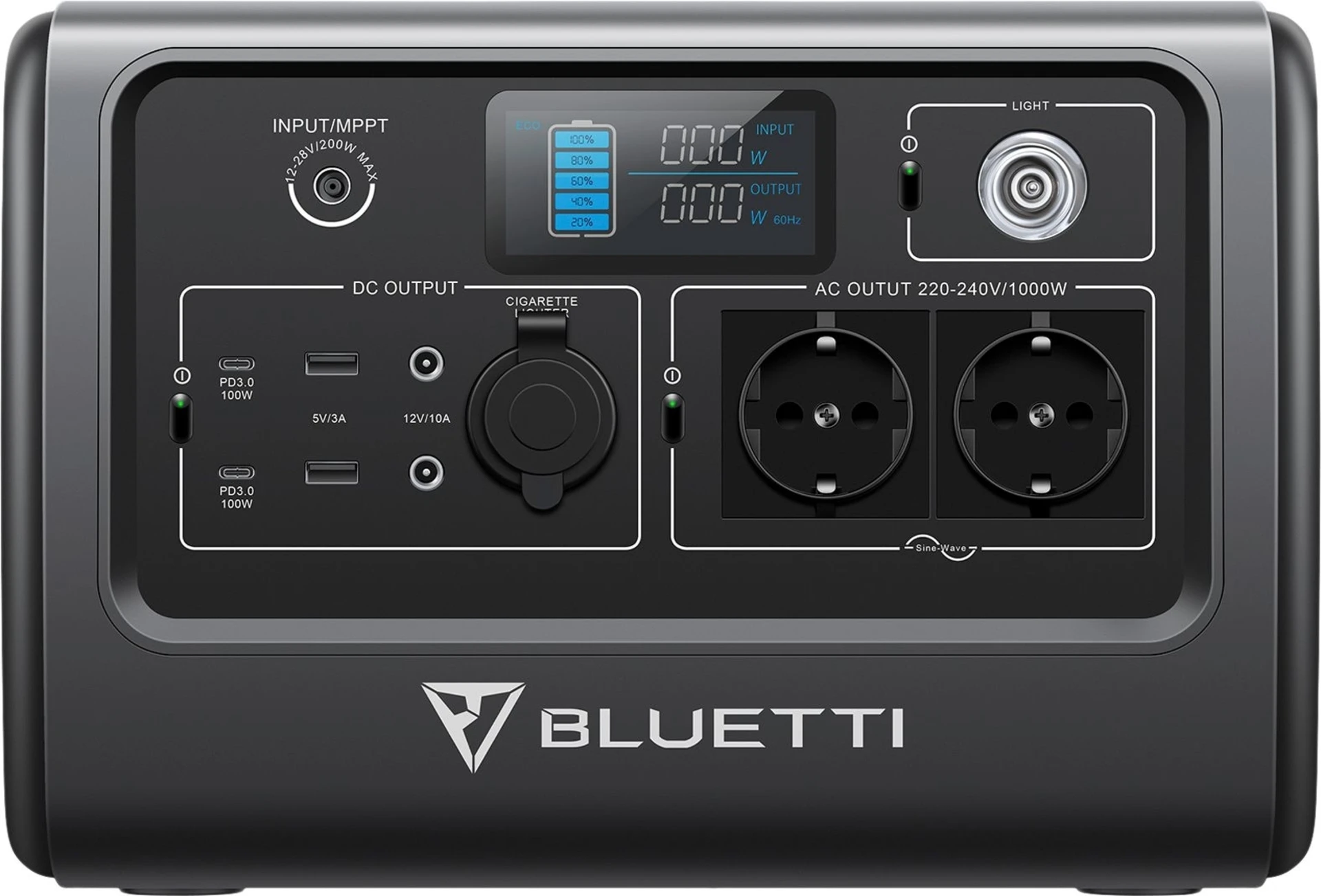 Station d'alimentation portable BLUETTI EB70 - Gris - UE