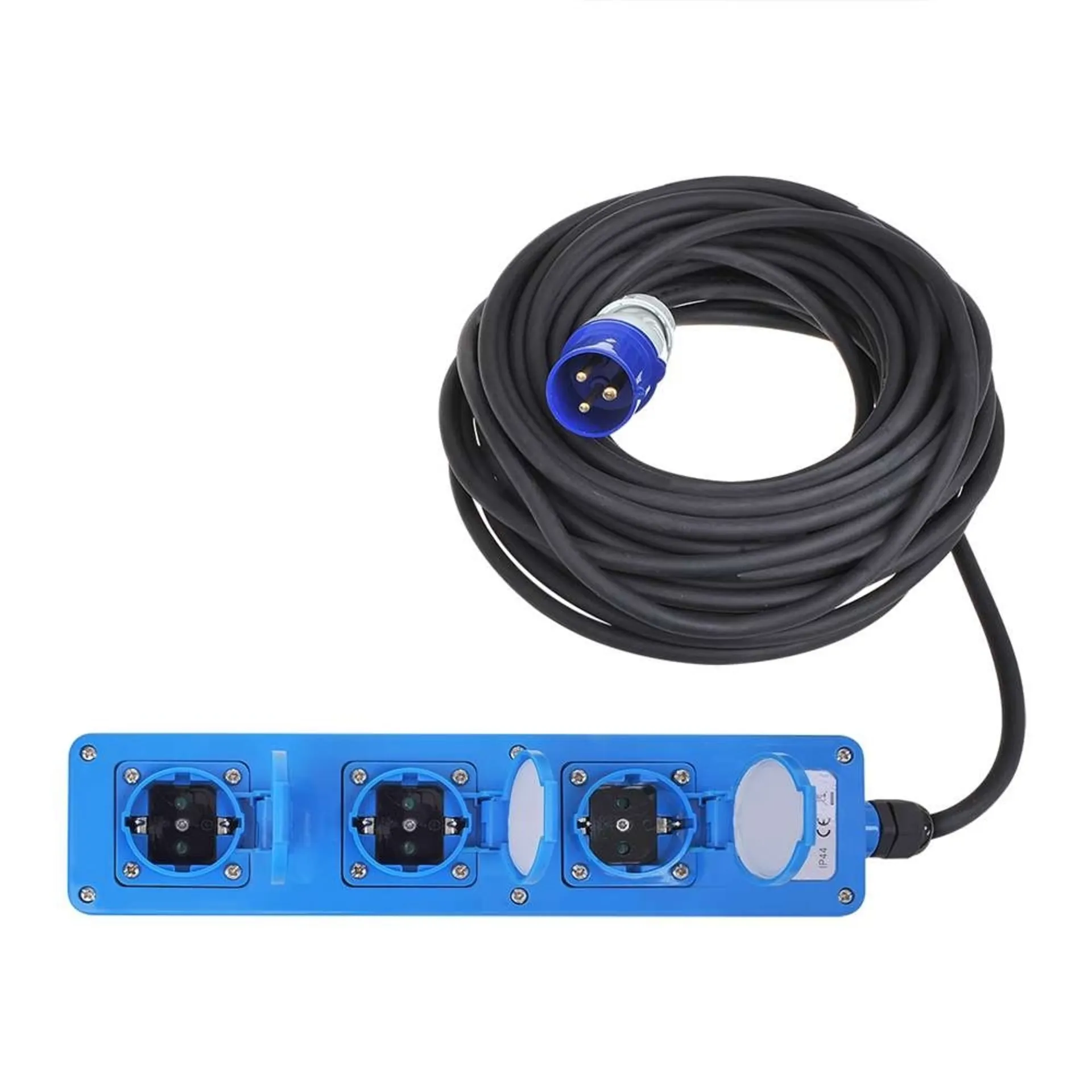 PAT CEE 3 fach Steckdosenleiste Schuko 5 Meter