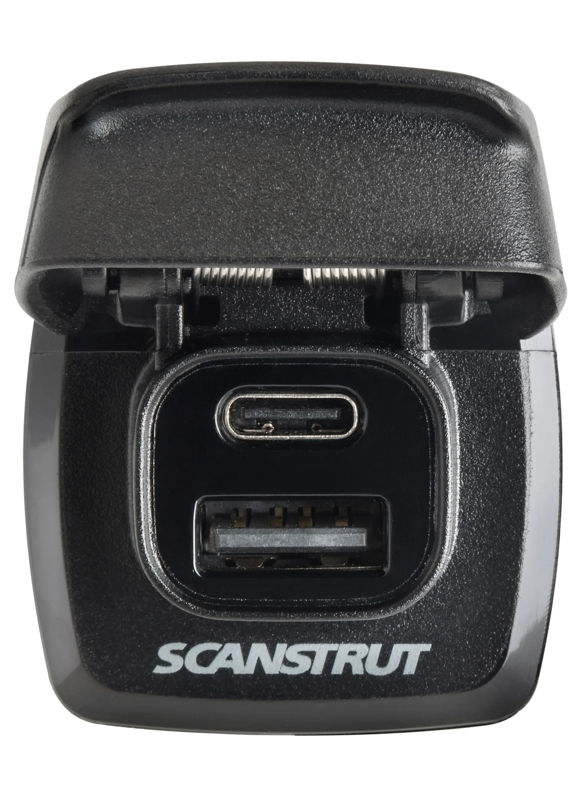 Prise encastrable - 1 x USB-A et 1 x USB-C, ø 29 mm, 12 V 36 W, 24 V 60 W Prise encastrable - 1 x USB-A et 1 x USB-C, ø 29 mm, 12 V 36 W, 24 V 60 W