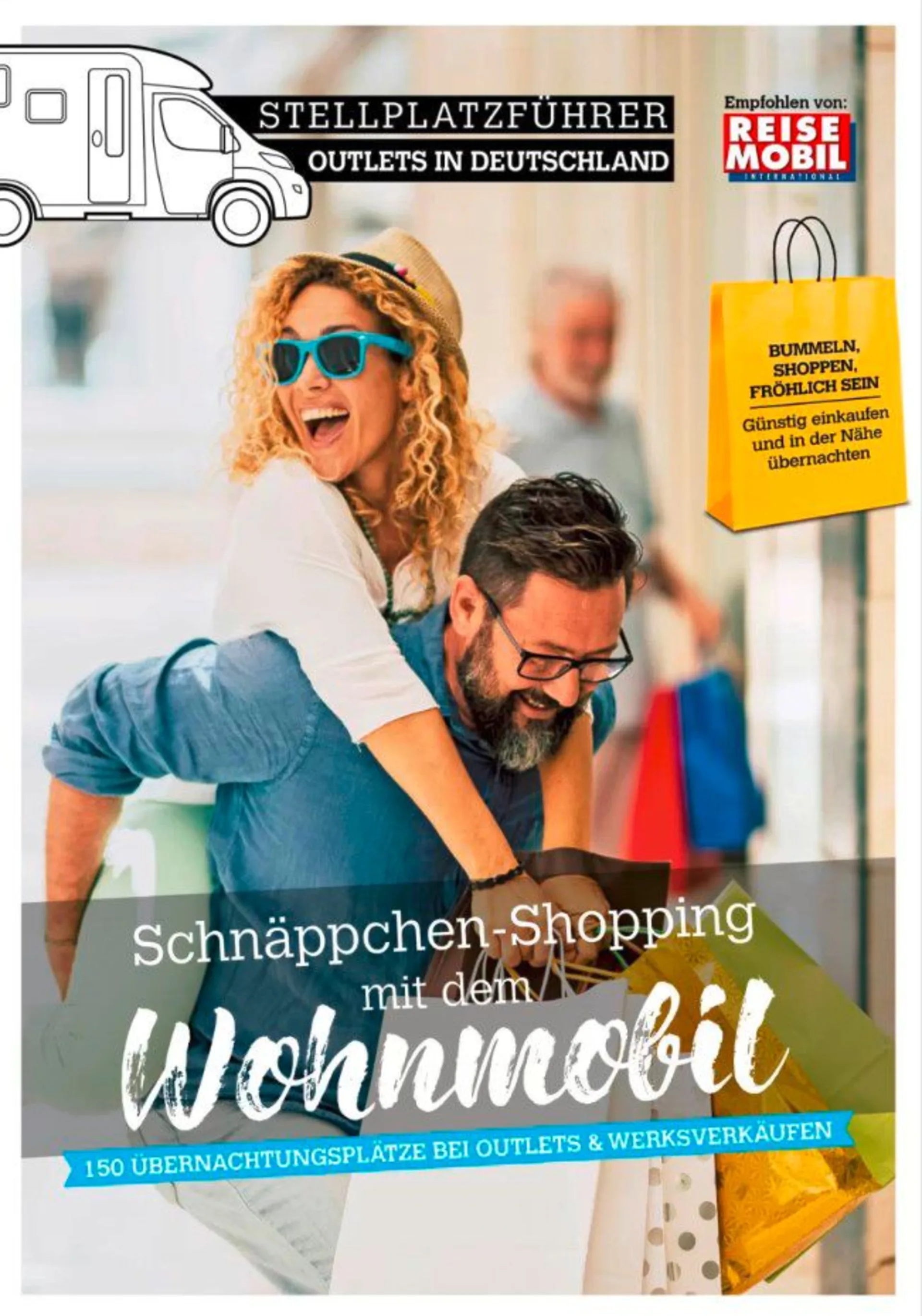 Stellplatzführer Outlets in Deutschland, Schnäppchen-Shopping mit dem Wohnmobil