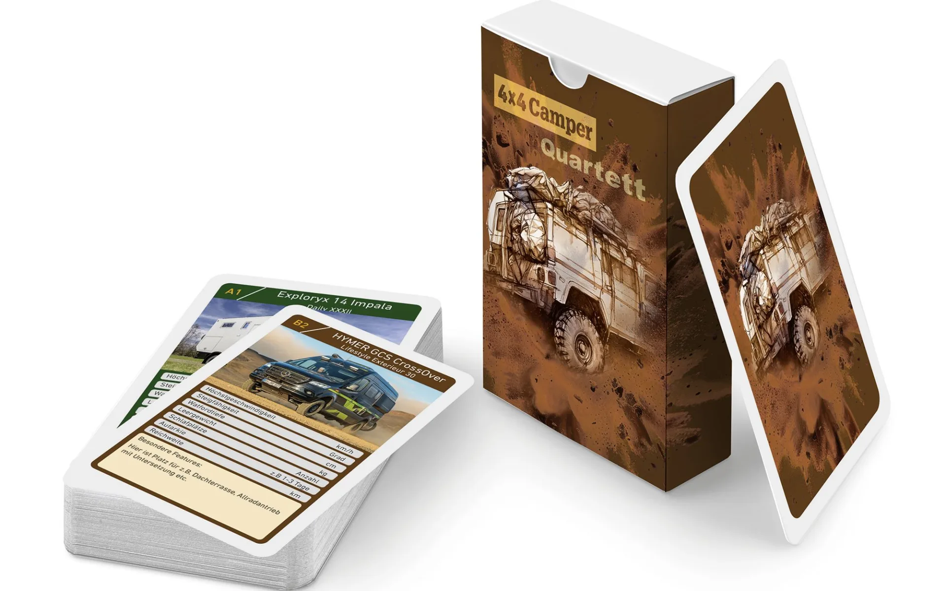 Dolde Medien Quartettspiel 4 x 4 Camper Quartett