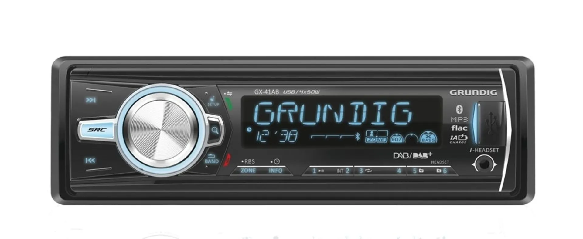 Grundig DAB+ Autoradio inkl. Antenne 12 V