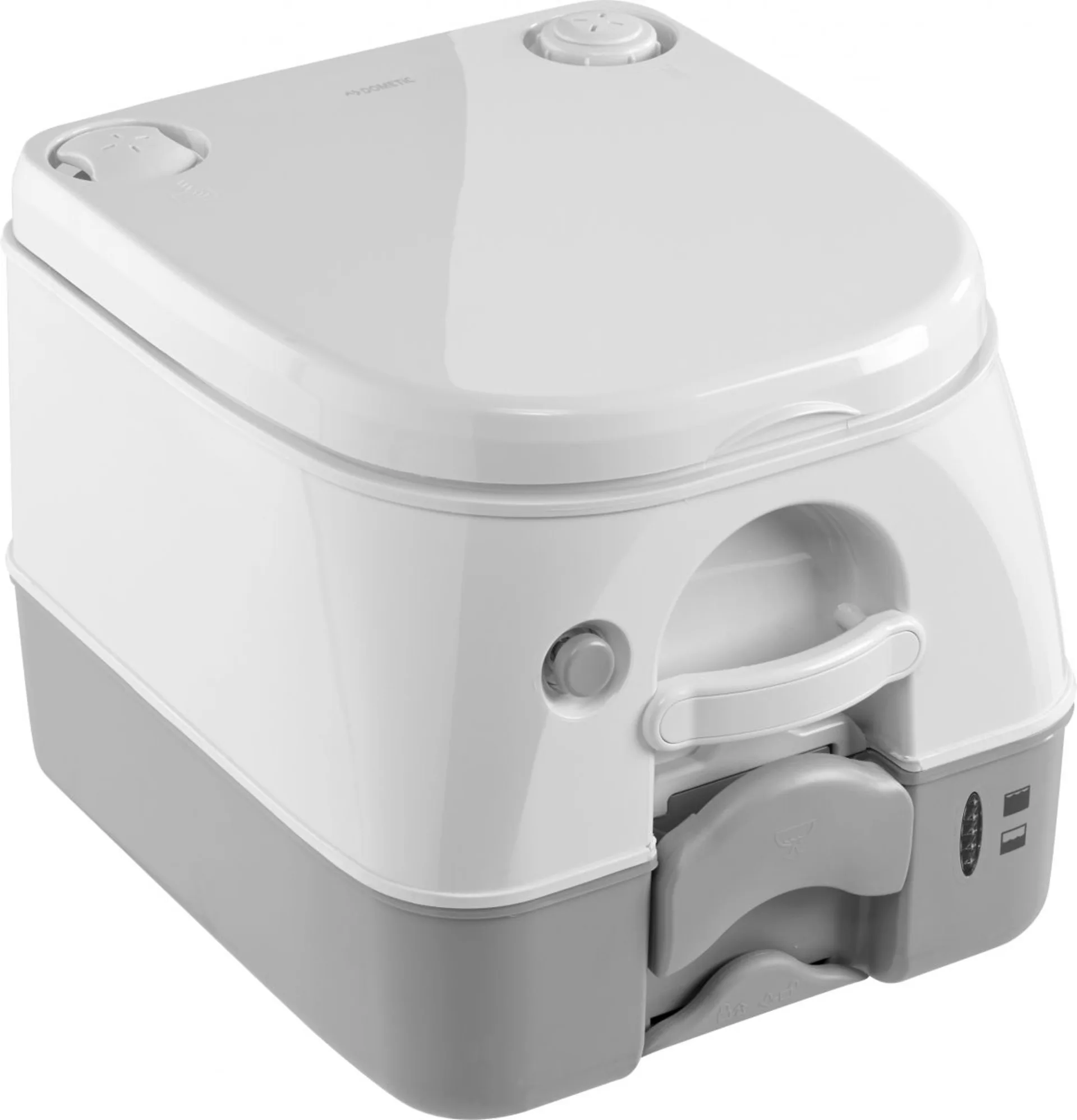 Toilettes de camping portables 972 gris 8,7/9,8 litres