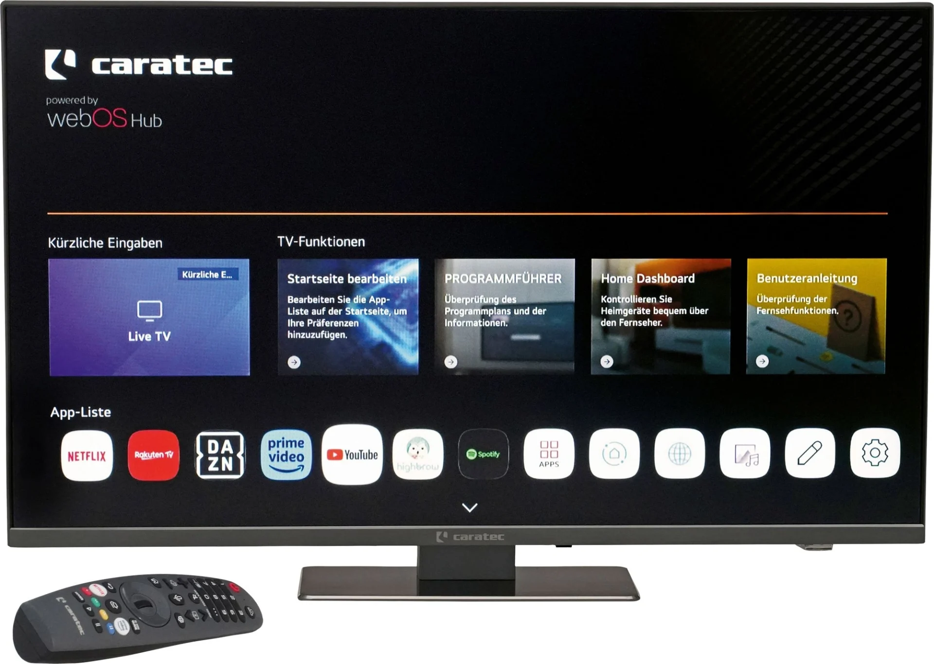 Téléviseur connecté LED Caratec Vision CAV242E-S 60 cm (24") avec webOS