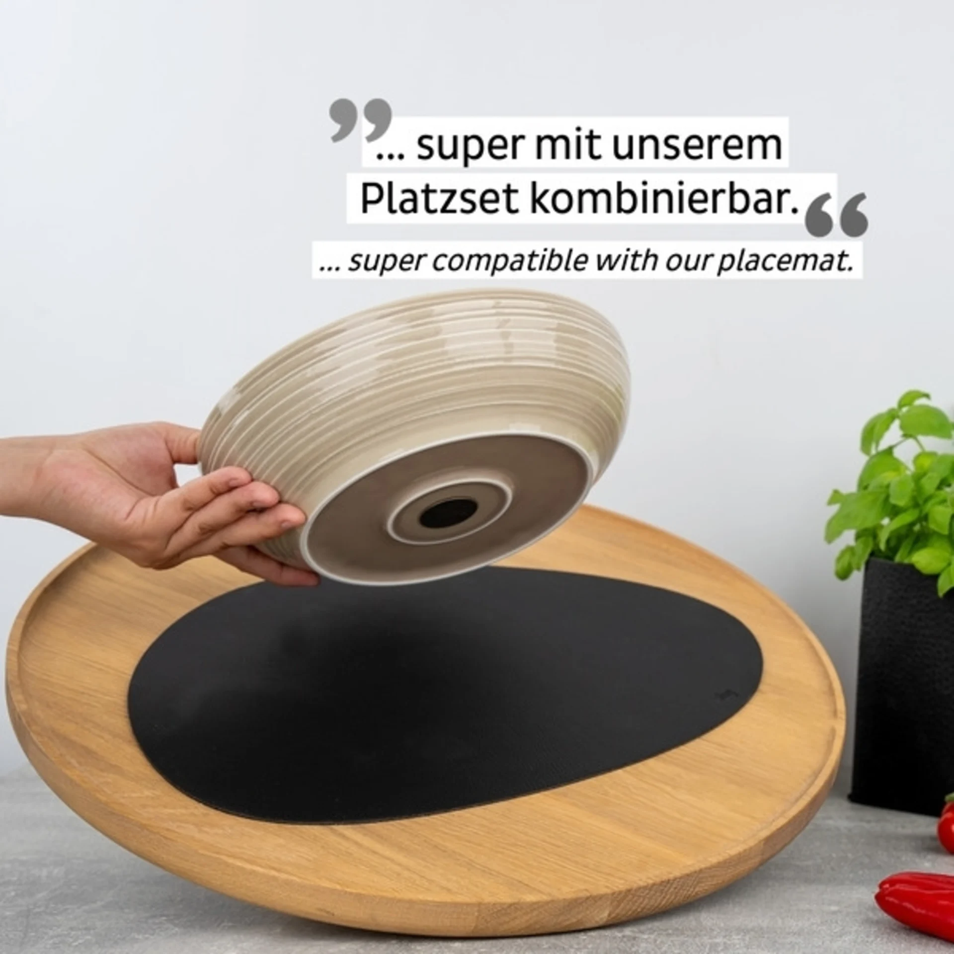 Porzellan Magnet-Food-Bowl - Elfenbein Porzellan Magnet-Food-Bowl - Elfenbein