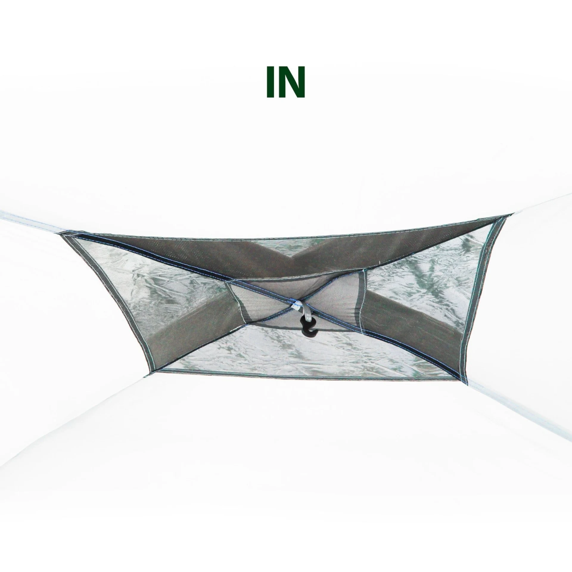 Brunner Medusa II Pavillon 400 x 400 cm blau