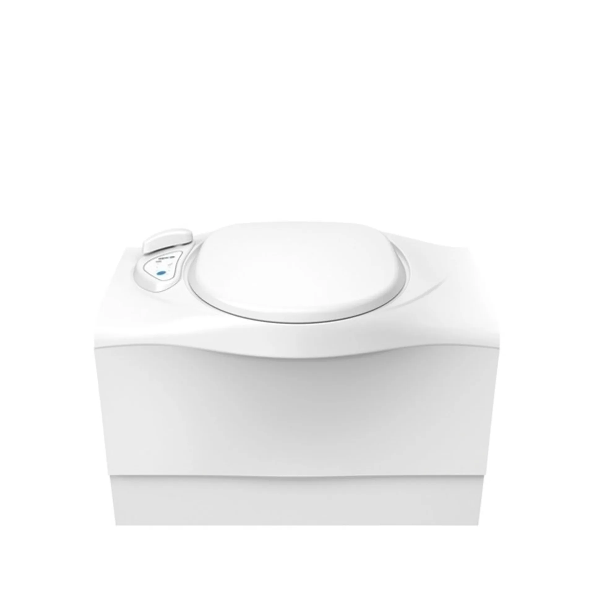 Toilettes à cassette C402-X électrique, blanc droit