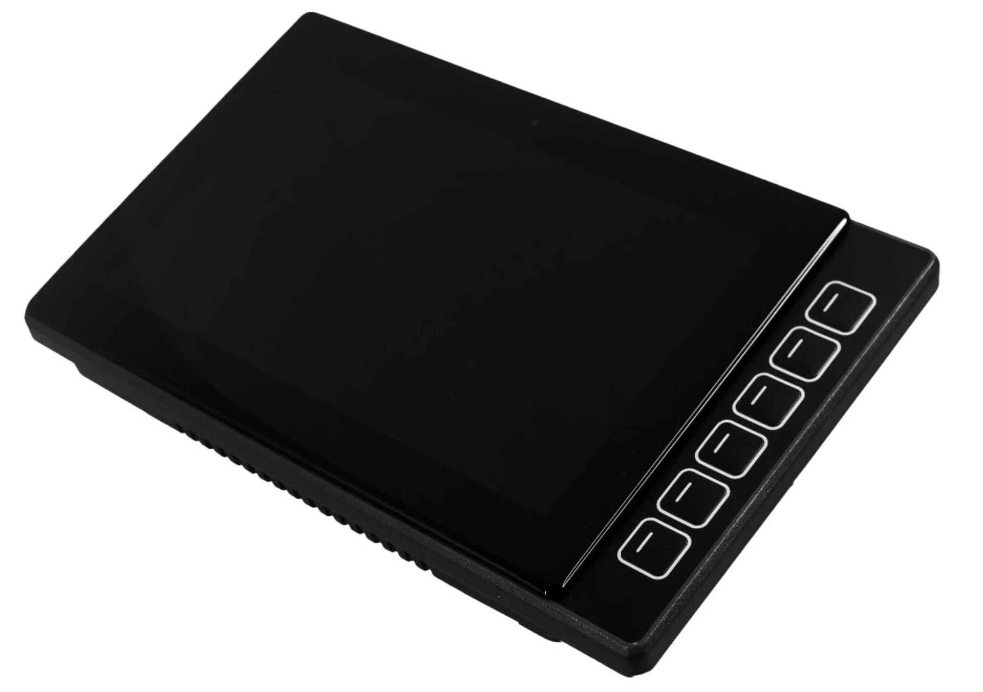 Écran TConn 7" CAN 12/24 V avec 6 boutons et écran tactile IP67 / 210,4 × 128,4 × 37,5 mm 32 bits Écran TConn 7" CAN 12/24 V avec 6 boutons et écran tactile IP67 / 210,4 × 128,4 × 37,5 mm 32 bits