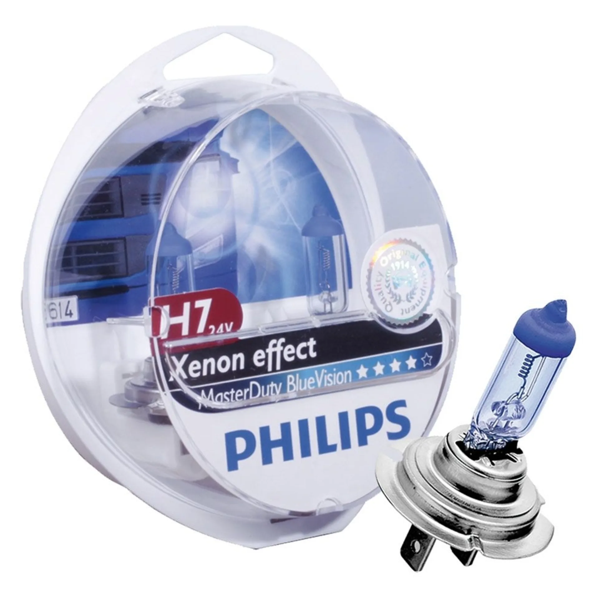2 x Philips Glühl. H7 24V 70W MasterDuty-BlueVision 24V 70W *max. Vibrationsbeständigkeit* 2 x Philips Glühl. H7 24V 70W MasterDuty-BlueVision 24V 70W *max. Vibrationsbeständigkeit*