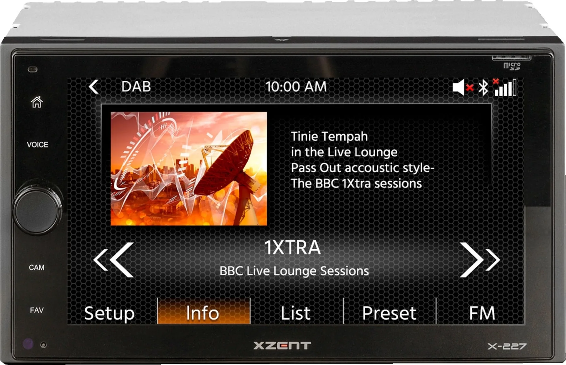 Xzent X-227 DAB+ Infotainmentsystem inkl. Apple CarPlay