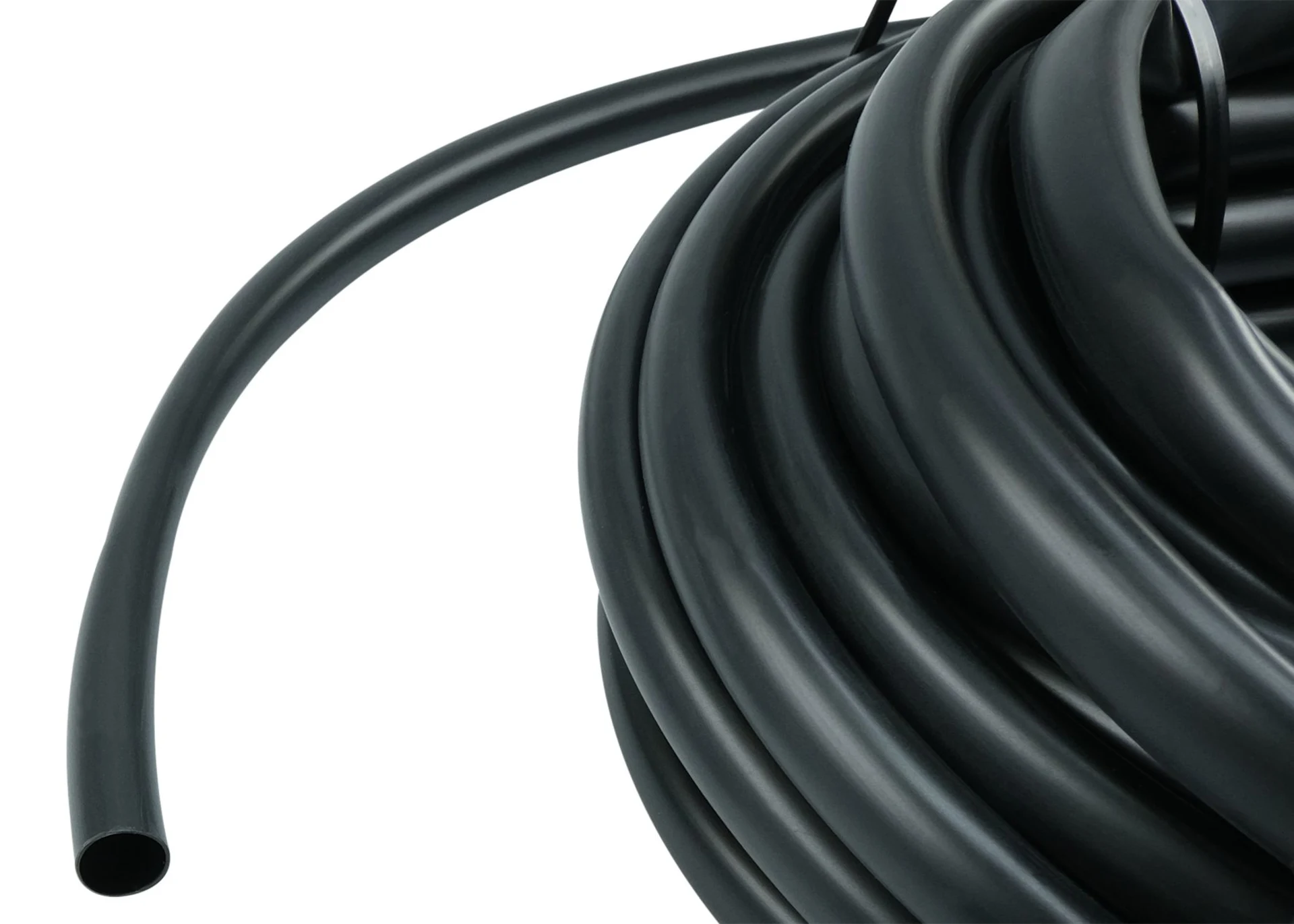 PVC-Plastikschlauch schwarz Iø 9mm