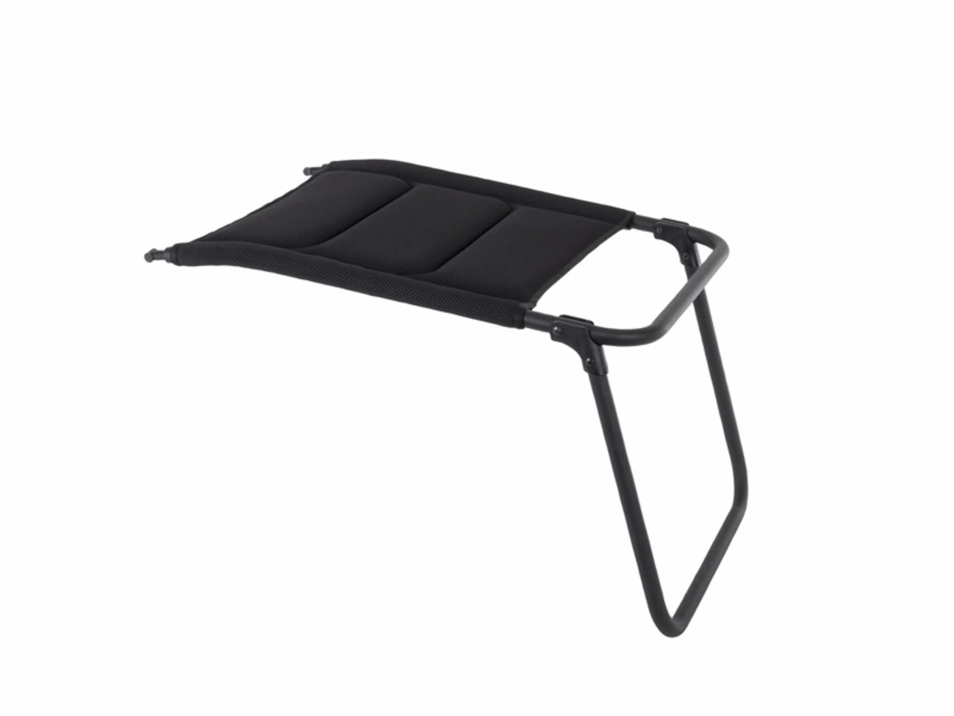 Repose-pieds noir pour chaise pliante MALAGA BREEZE avec rembourrage aéré