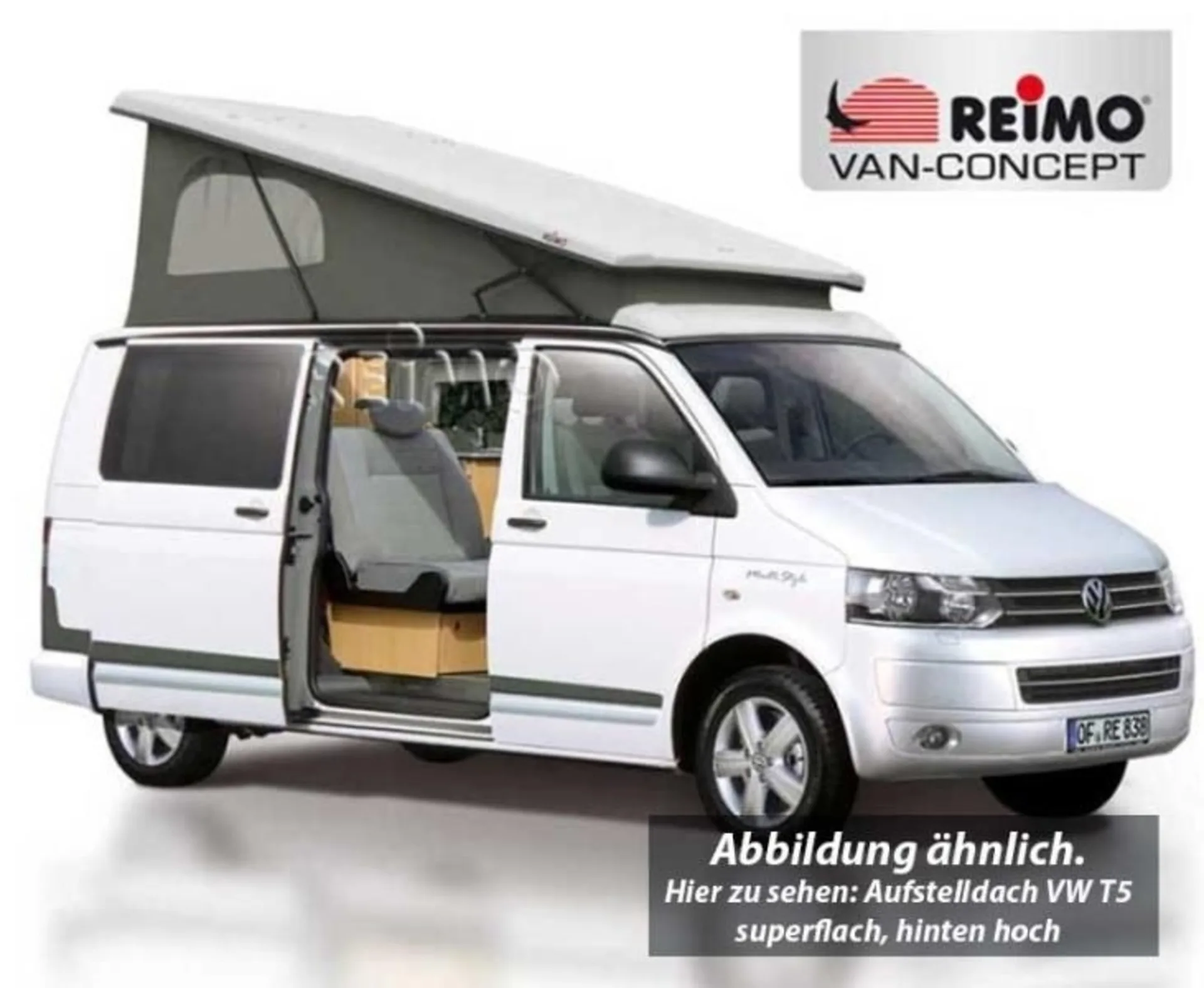 Schlafdach EasyFit für VW T5/T6 Kurzer Radstand mit Gurtverschluss