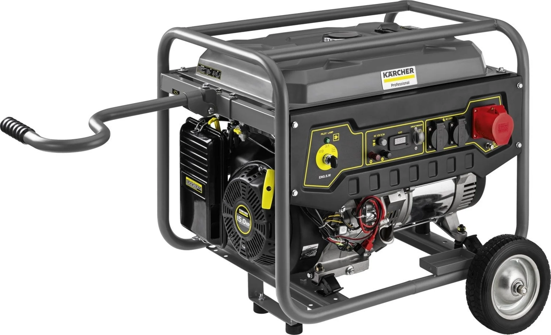 Kärcher PGG 8/3 Rahmengerät-Stromerzeuger / Drehstromgenerator 7 kW