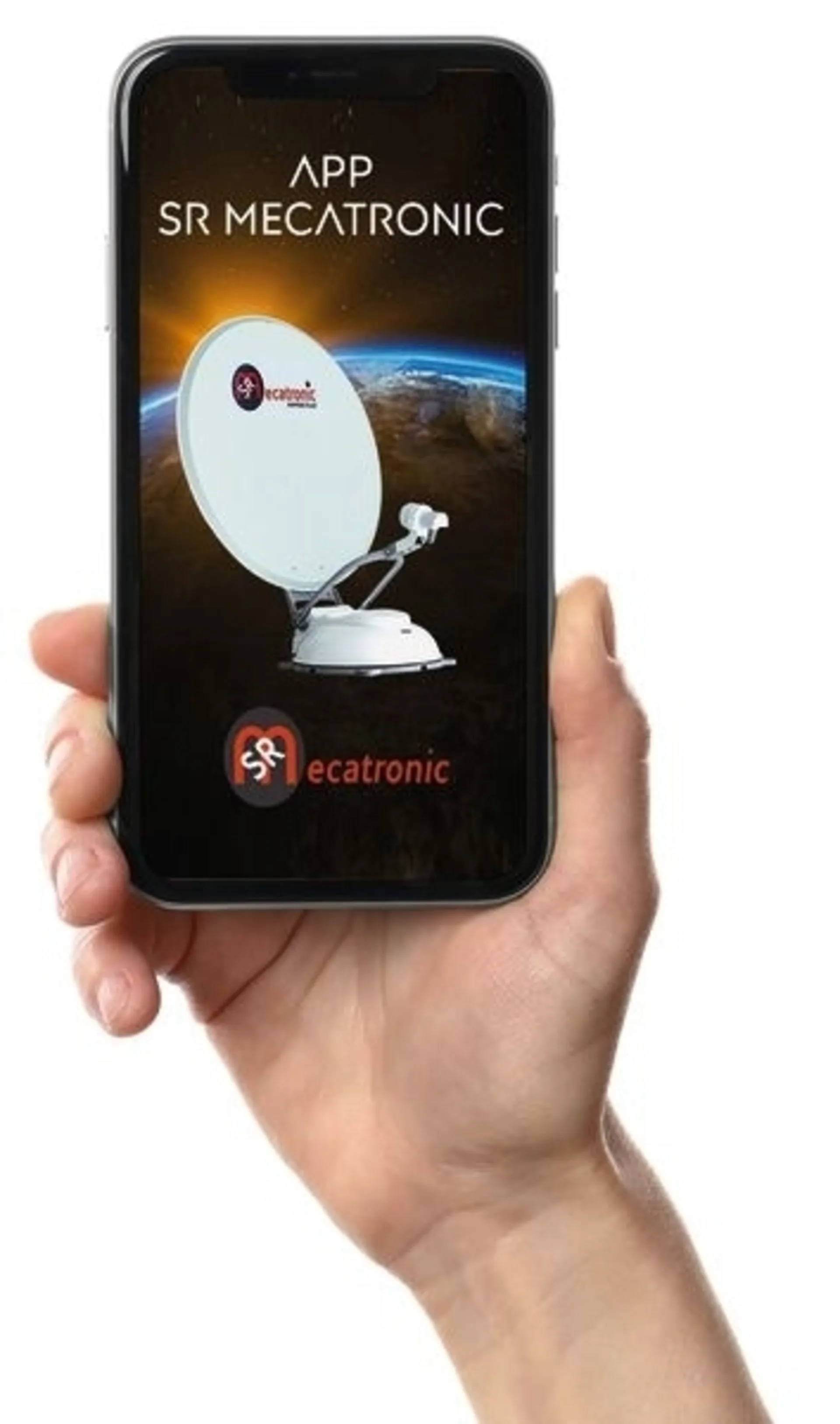 Prestige ASR 900 Bluetooth Sat-Anlage mit Skew-Funktion, 90cm Flat-Satellitenschüssel und Single LNB