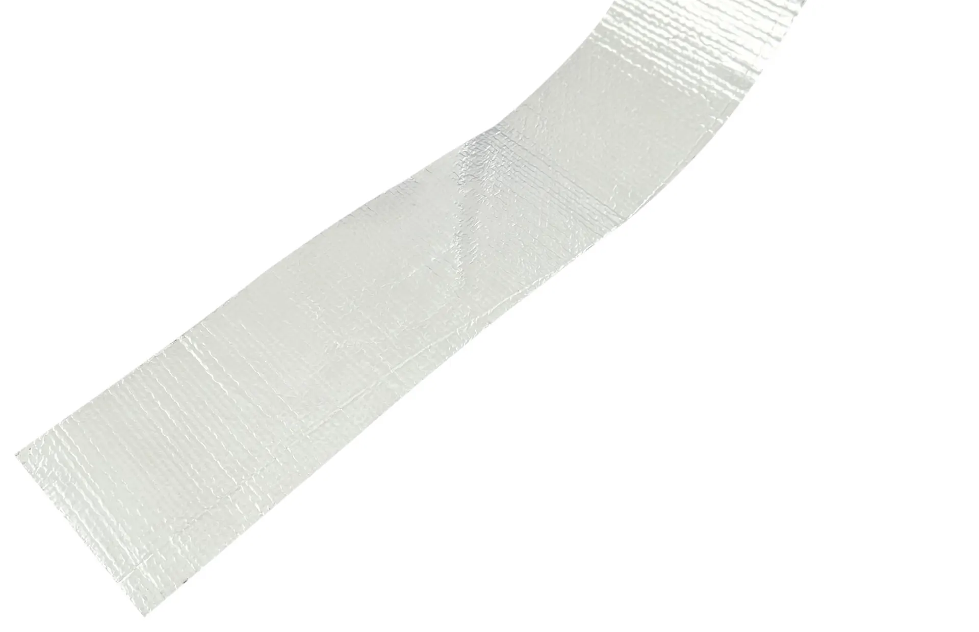 Hitzeschutzfolie bis 500° C, selbstklebend aus textilen Glasfasern 1 m Rollen