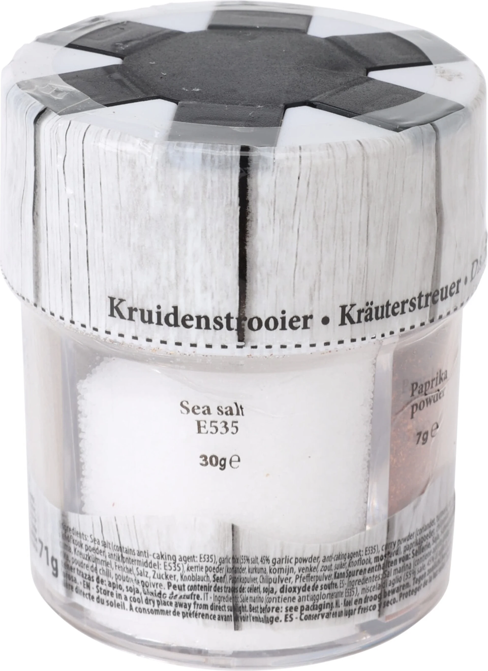 Gewürzstreuer mit 6 Kräutern