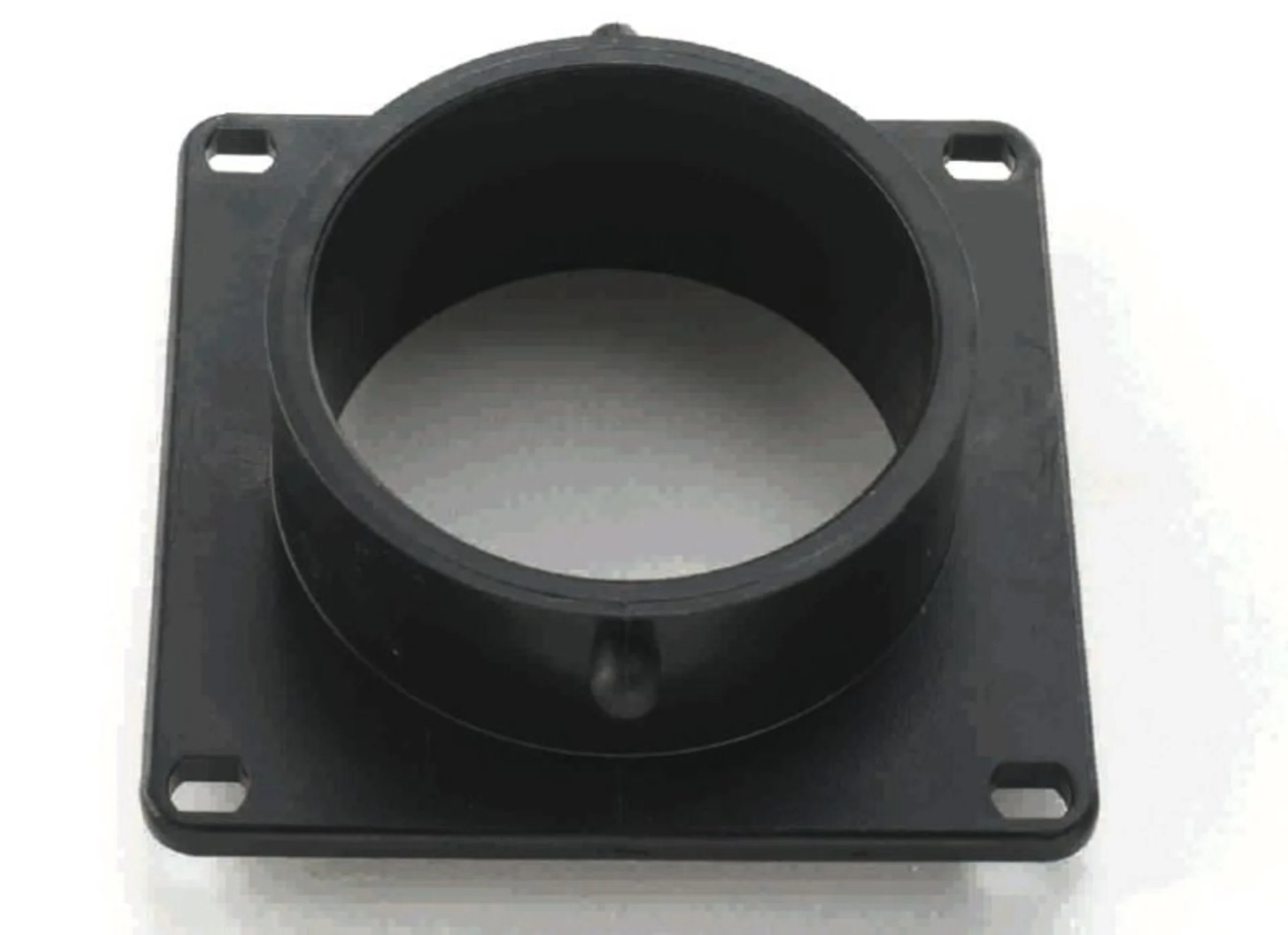 Pass-Stück für Rohrleitung 150mm, schwarz