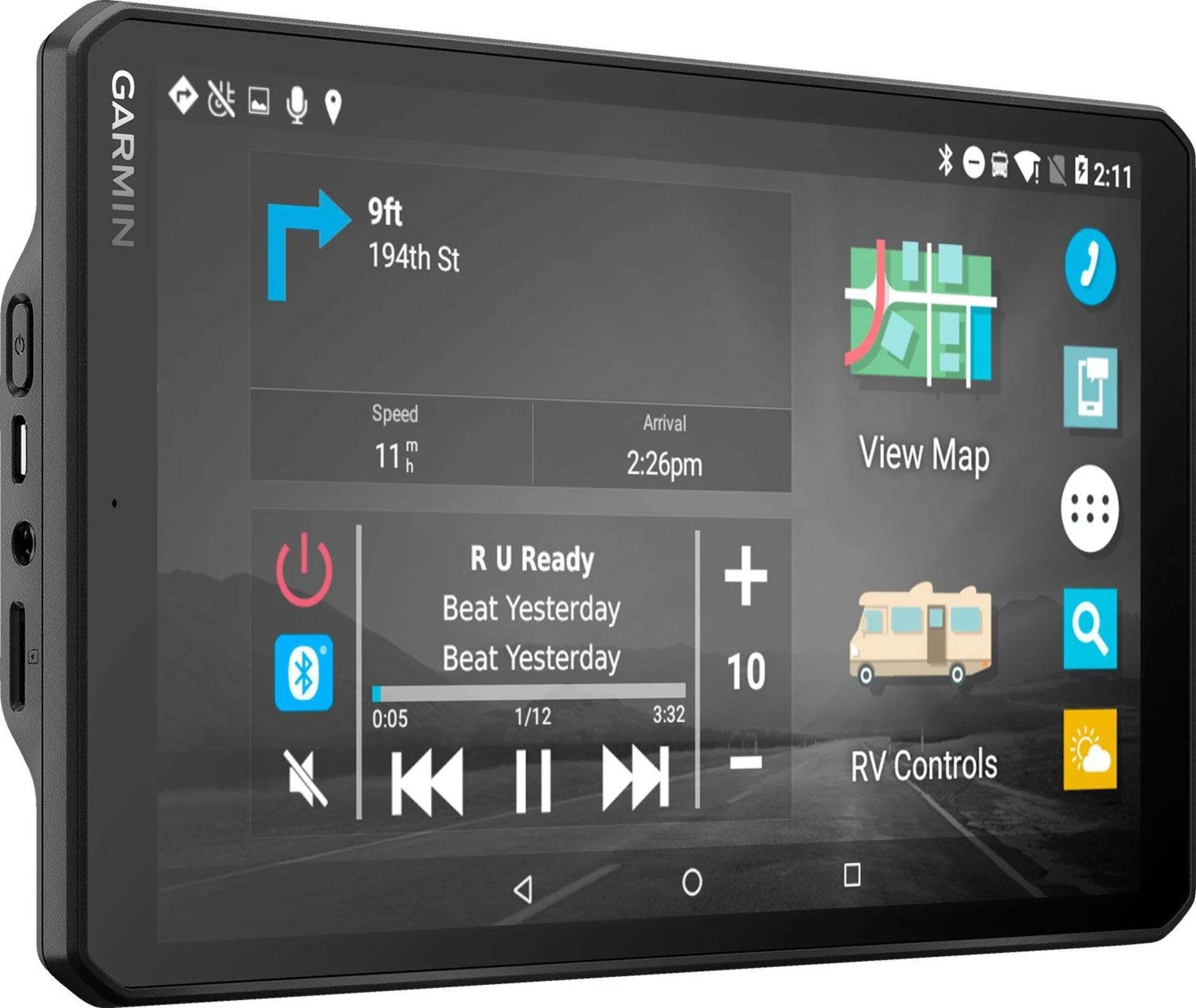 Garmin Vieo RV 852 écran / tablette pour unité de base 8