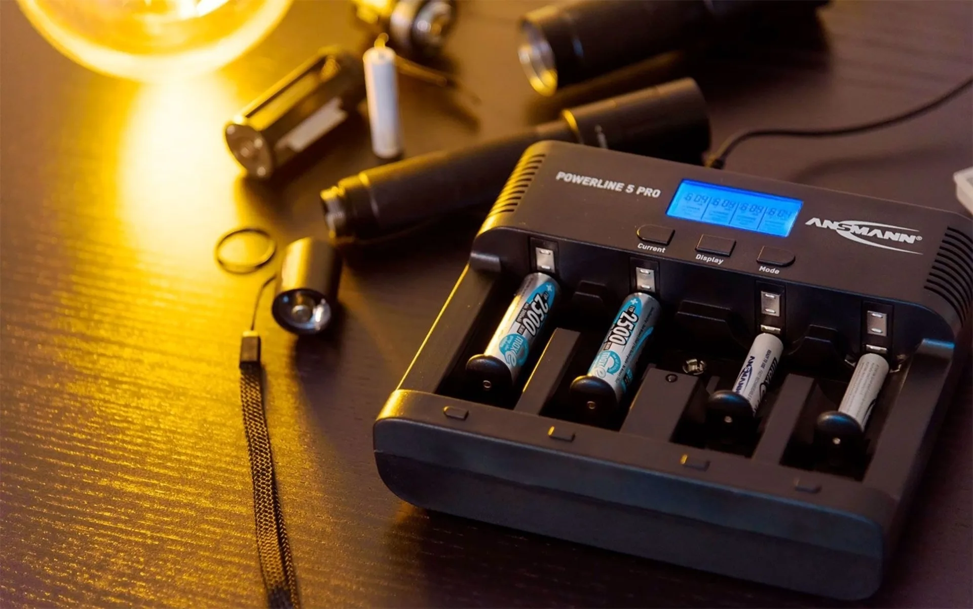 Ansmann Powerline 5 Pro Chargeur de piles rechargeables