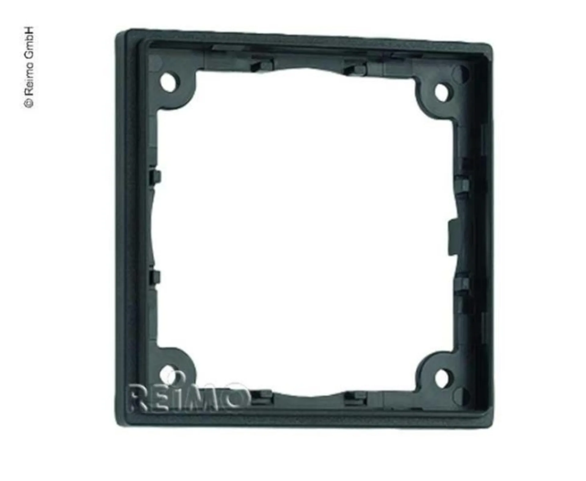 Presto cadre d'écartement 1 fois, noir, hauteur 12mm